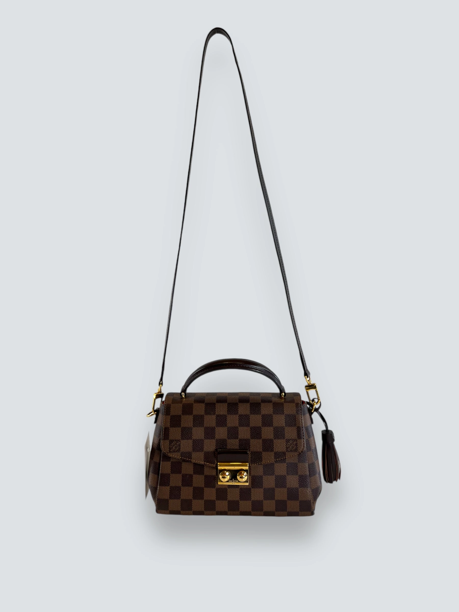 Louis Vuitton Damier Ebene Canvas Croisette Crossbody