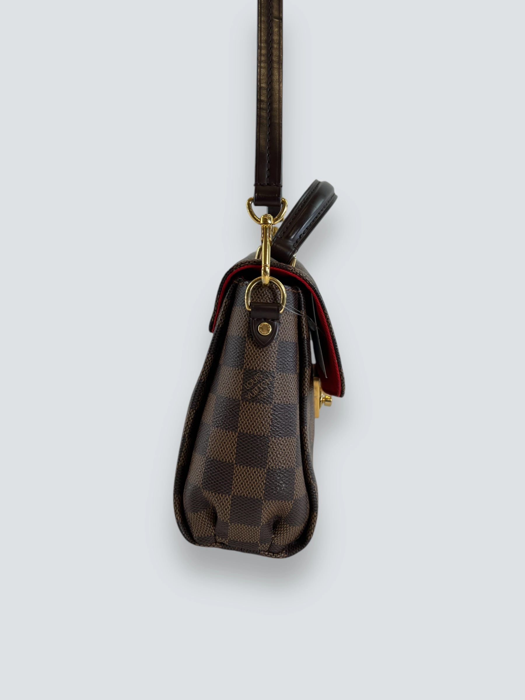 Louis Vuitton Damier Ebene Canvas Croisette Crossbody
