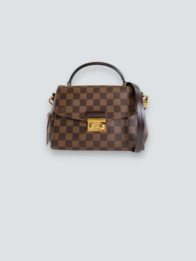 Louis Vuitton Damier Ebene Canvas Croisette Crossbody