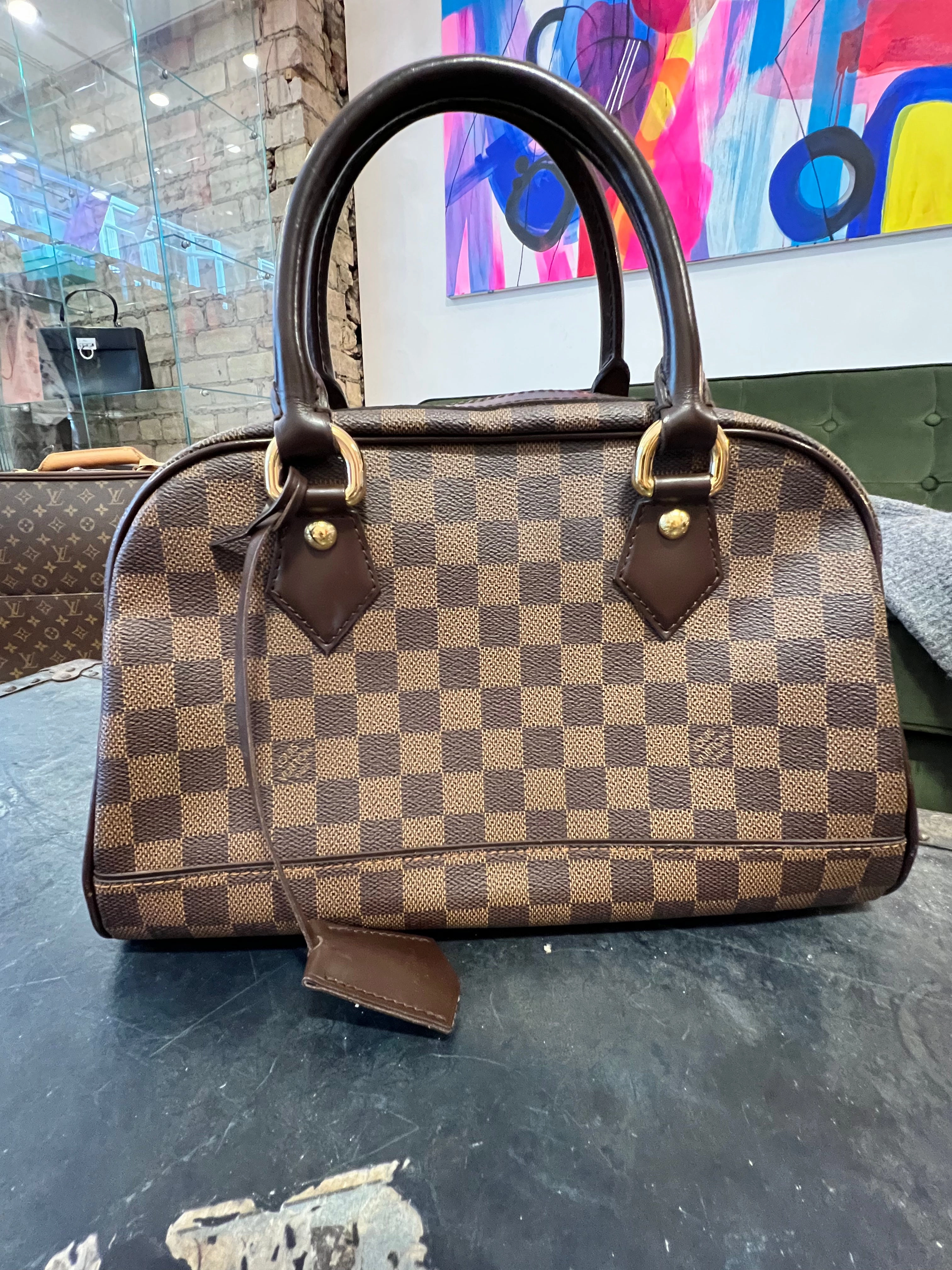 Louis Vuitton Damier Ebene Canvas Duomo Tote