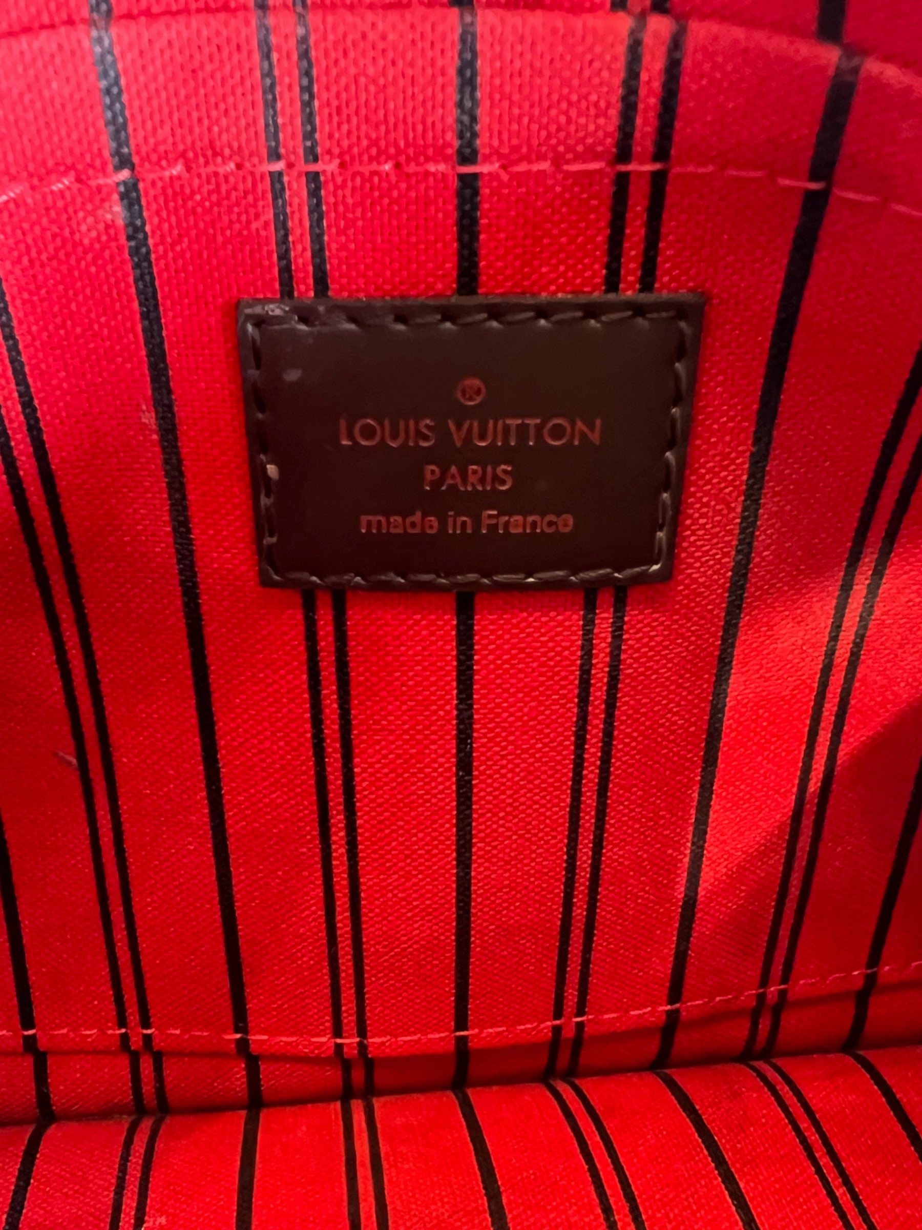 Louis Vuitton Damier Ebene Canvas Neverfull - GM