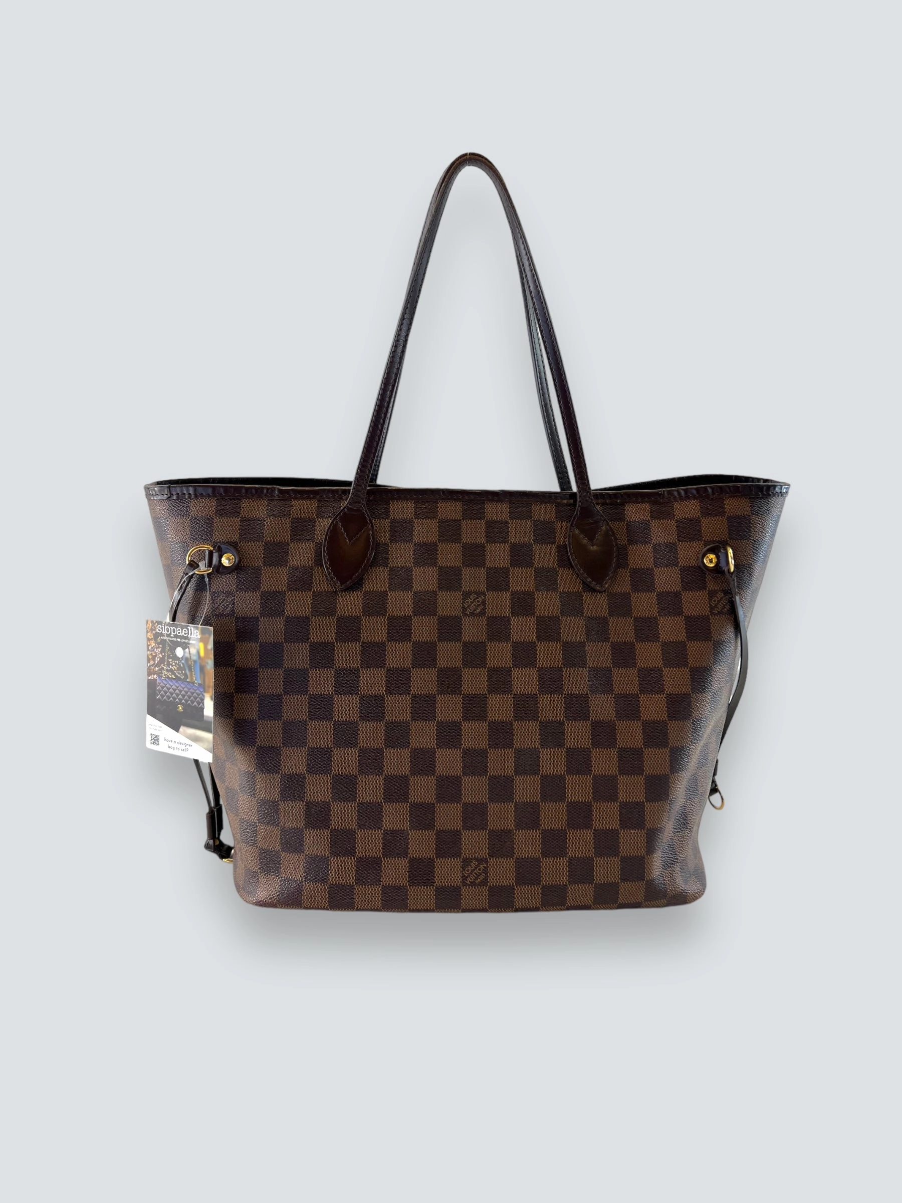 Louis Vuitton Damier Ebene Canvas Neverfull MM