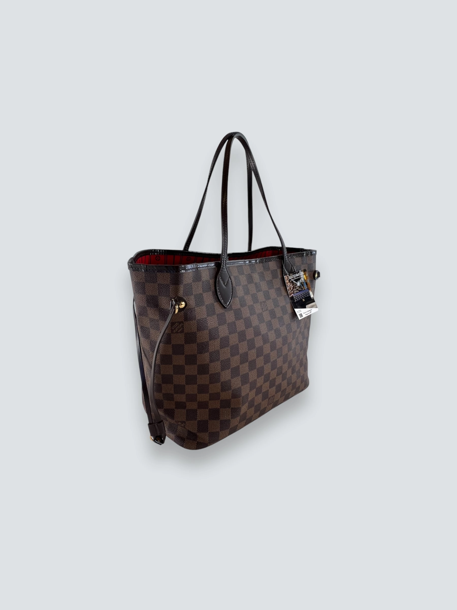 Louis Vuitton Damier Ebene Canvas Neverfull MM