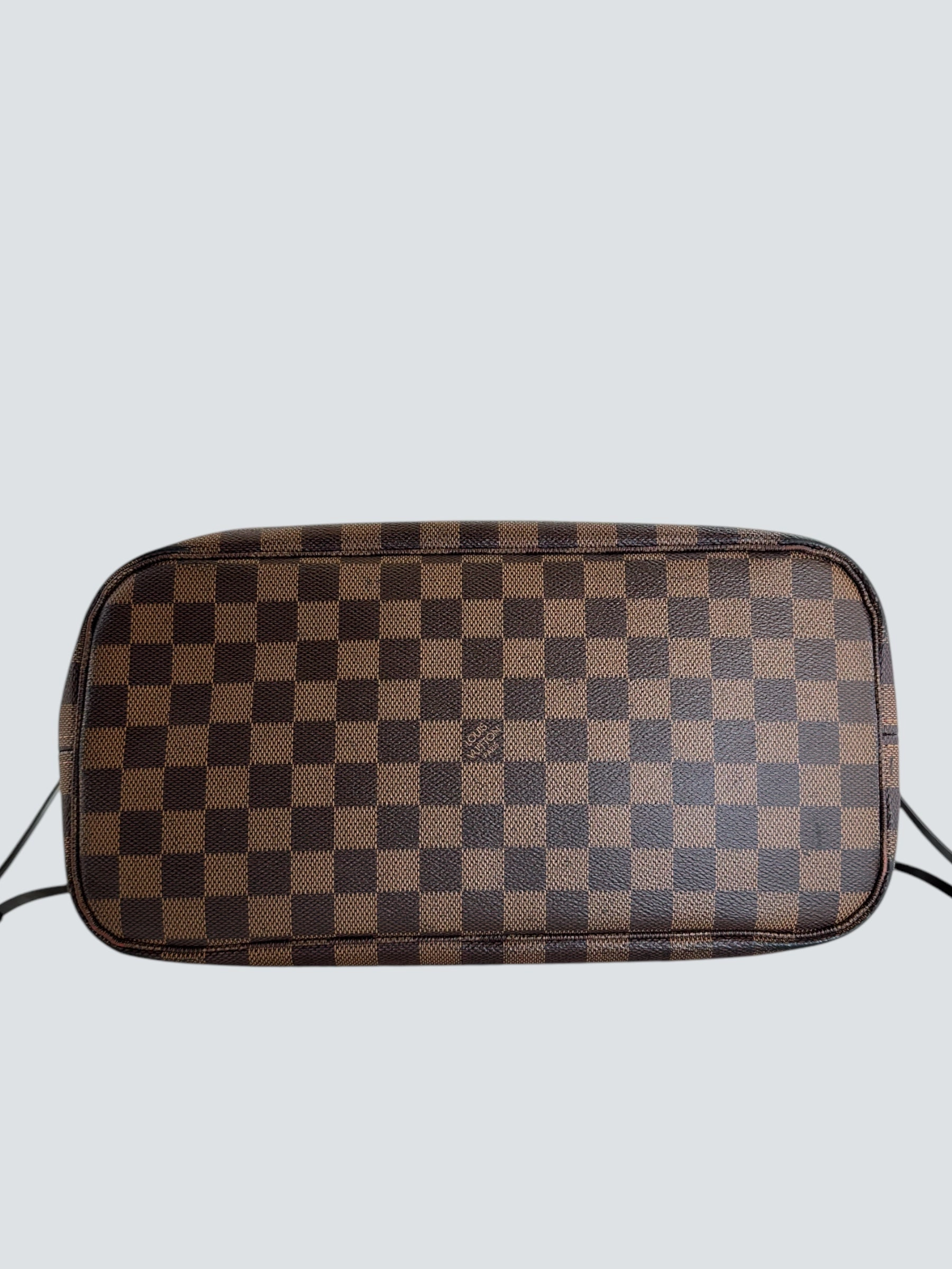 Louis Vuitton Damier Ebene Canvas Neverfull MM - HC initials