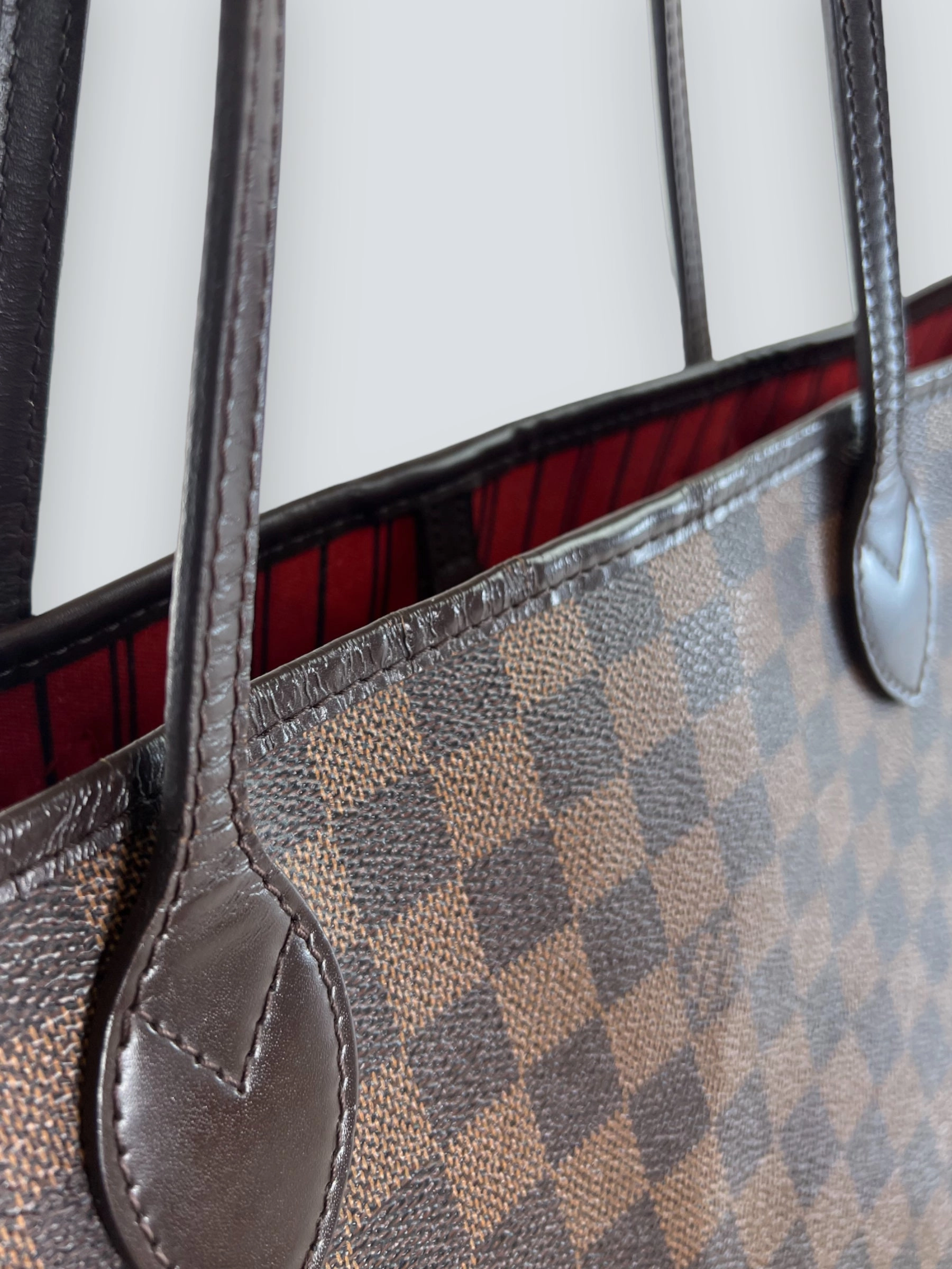 Louis Vuitton Damier Ebene Canvas Neverfull MM