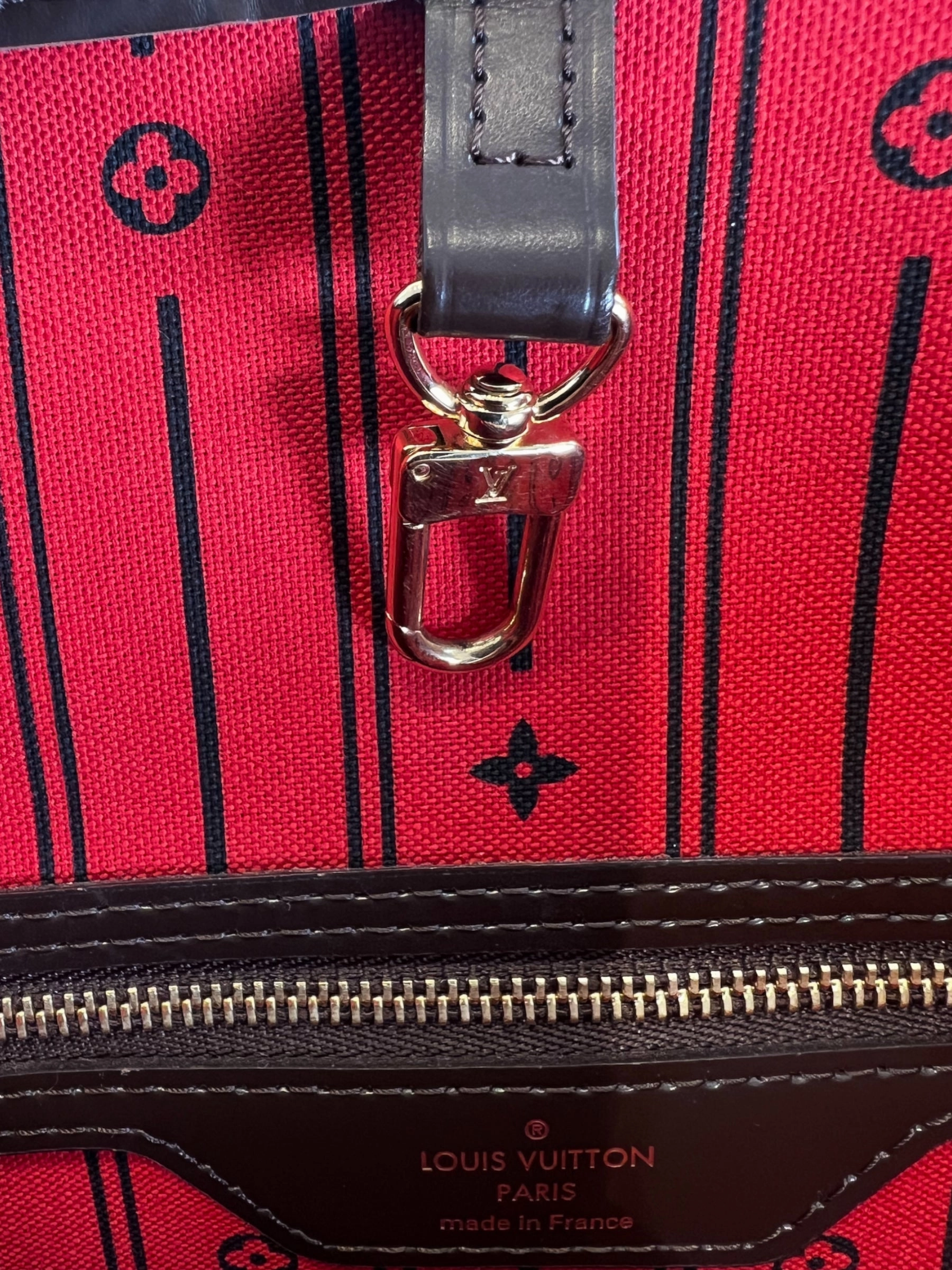 Louis Vuitton Damier Ebene Canvas Neverfull MM