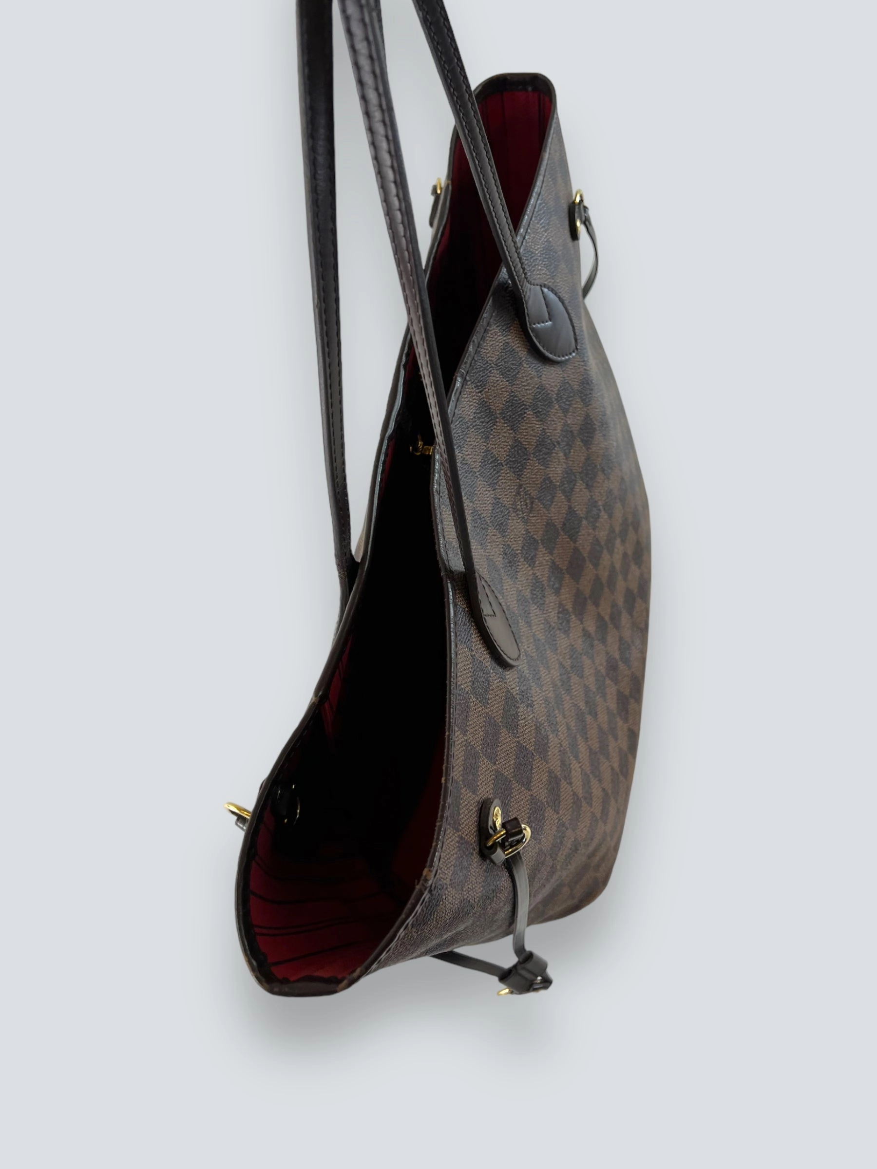 Louis Vuitton Damier Ebene Canvas Neverfull MM