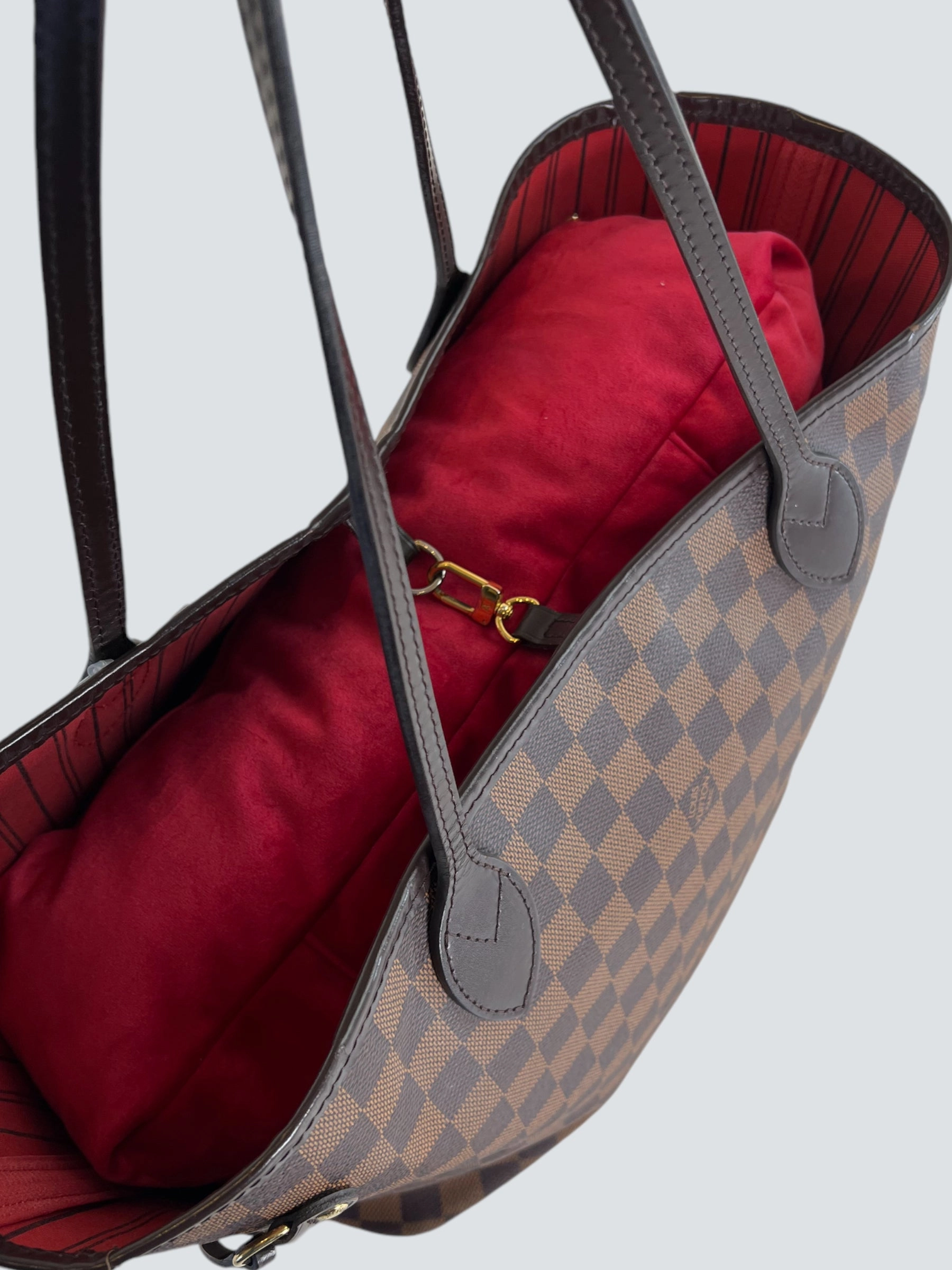 Louis Vuitton Damier Ebene Canvas Neverfull MM