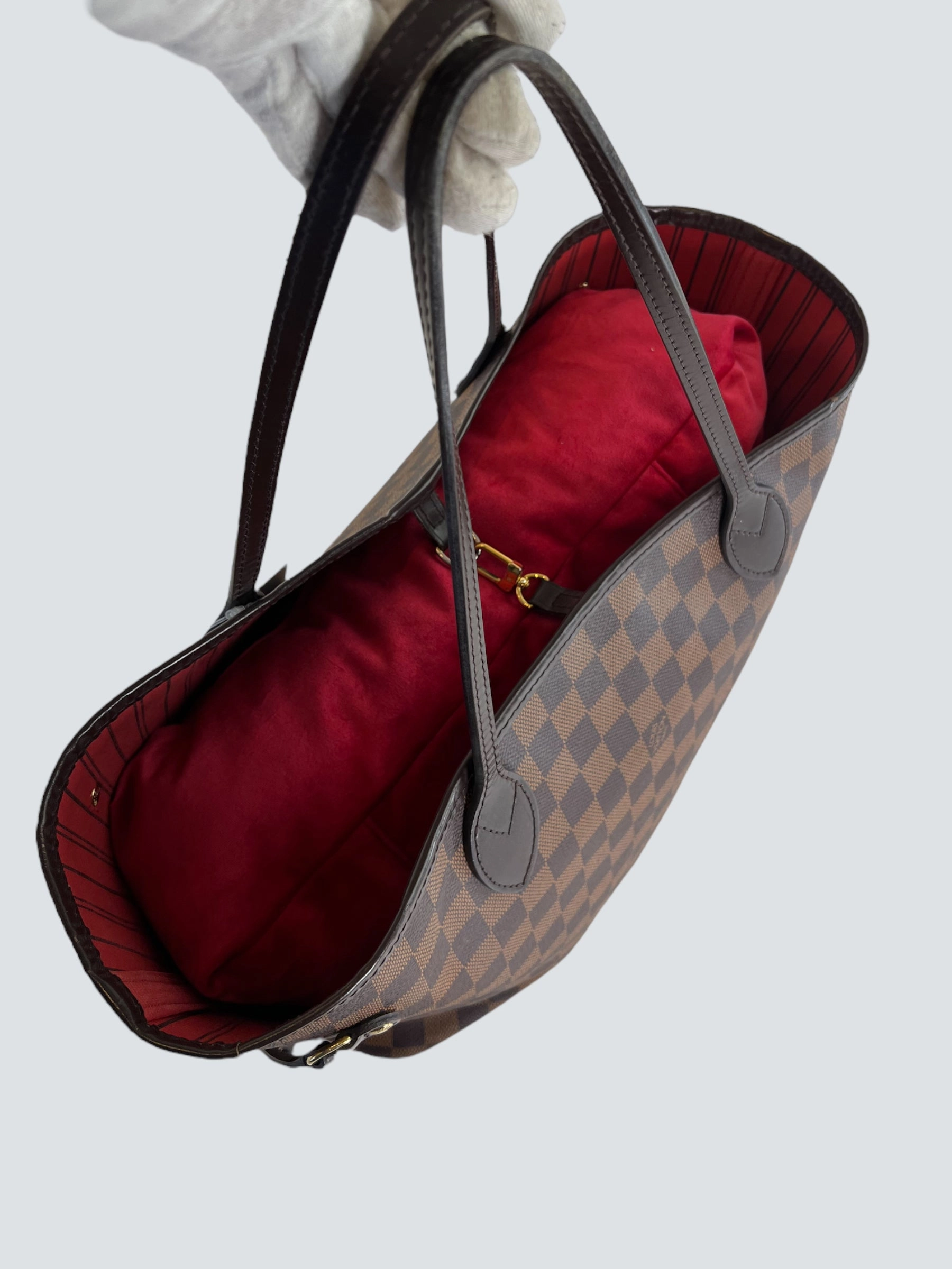 Louis Vuitton Damier Ebene Canvas Neverfull MM