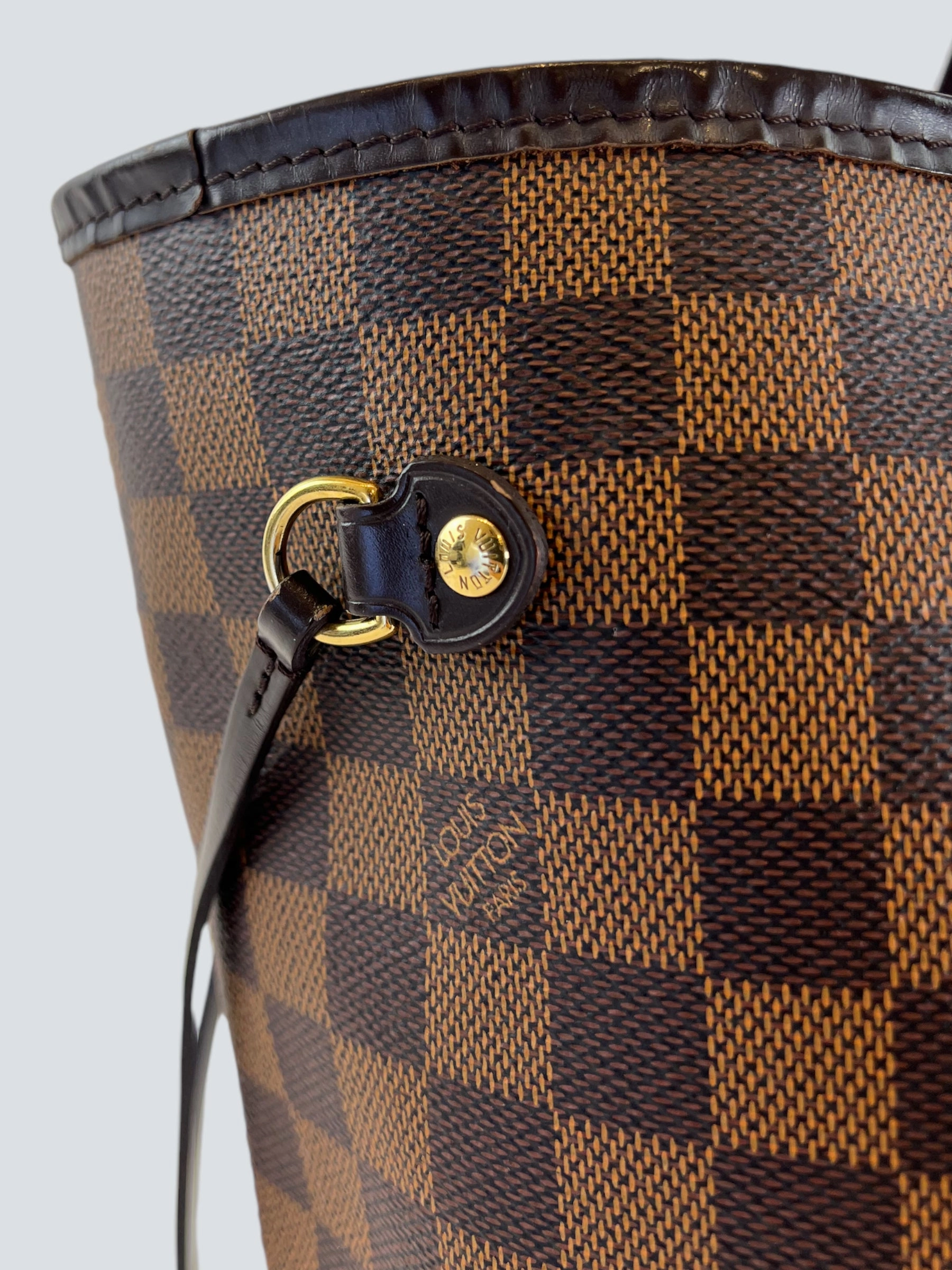 Louis Vuitton Damier Ebene Canvas Neverfull MM