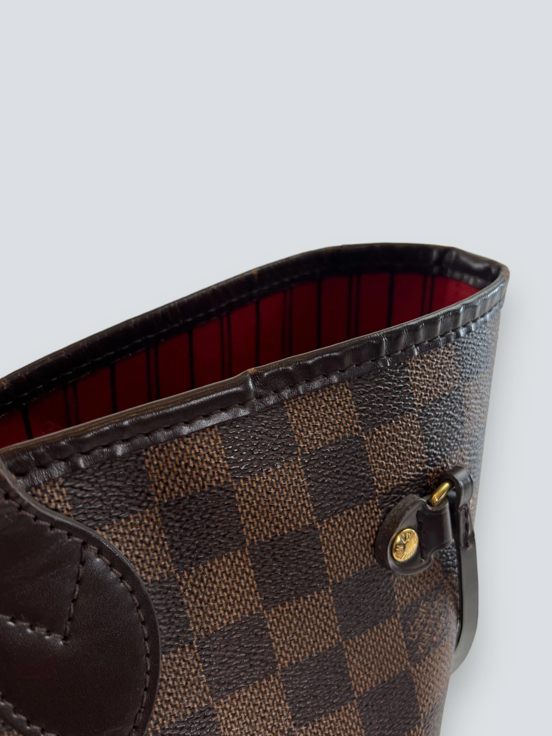 Louis Vuitton Damier Ebene Canvas Neverfull MM