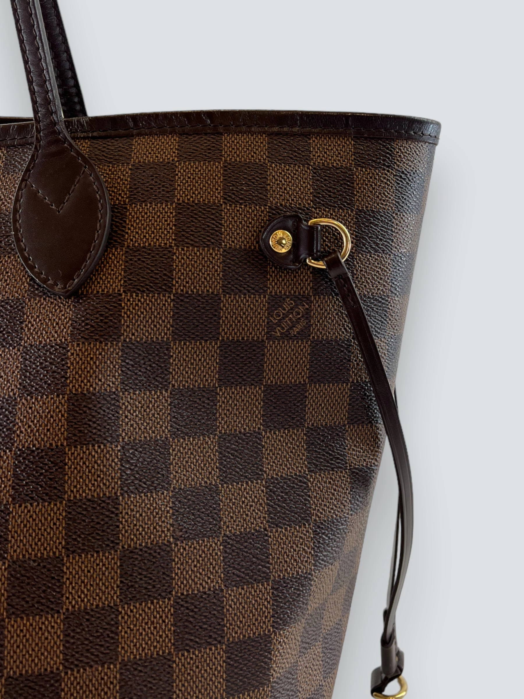 Louis Vuitton Damier Ebene Canvas Neverfull MM