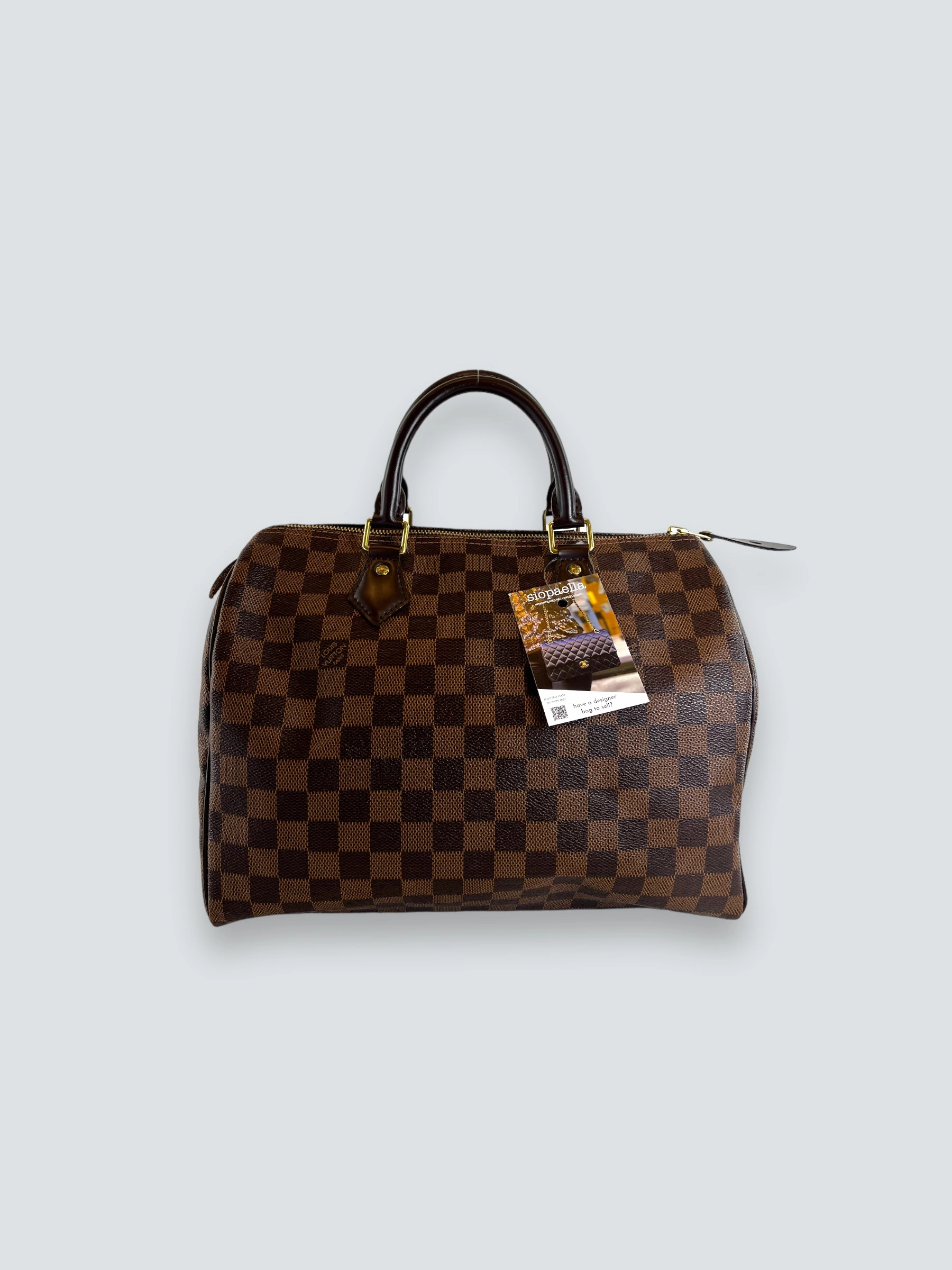 Louis Vuitton Damier Ebene Canvas Speedy 30