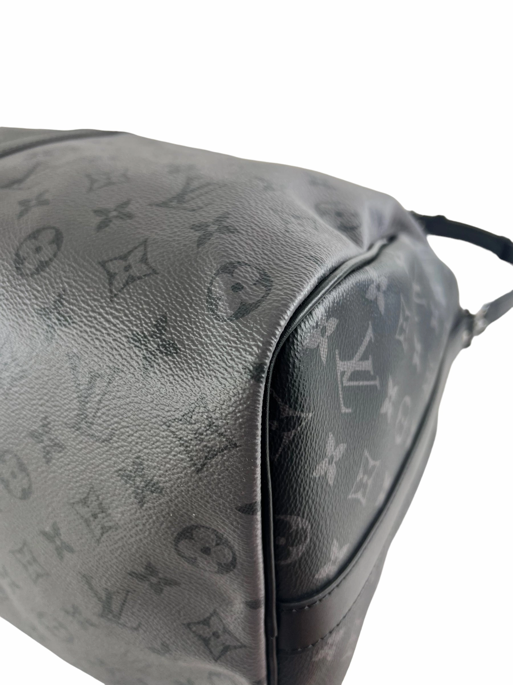 Louis Vuitton Eclipse Reverse Monogram Canvas Keepall Bandouliere 50