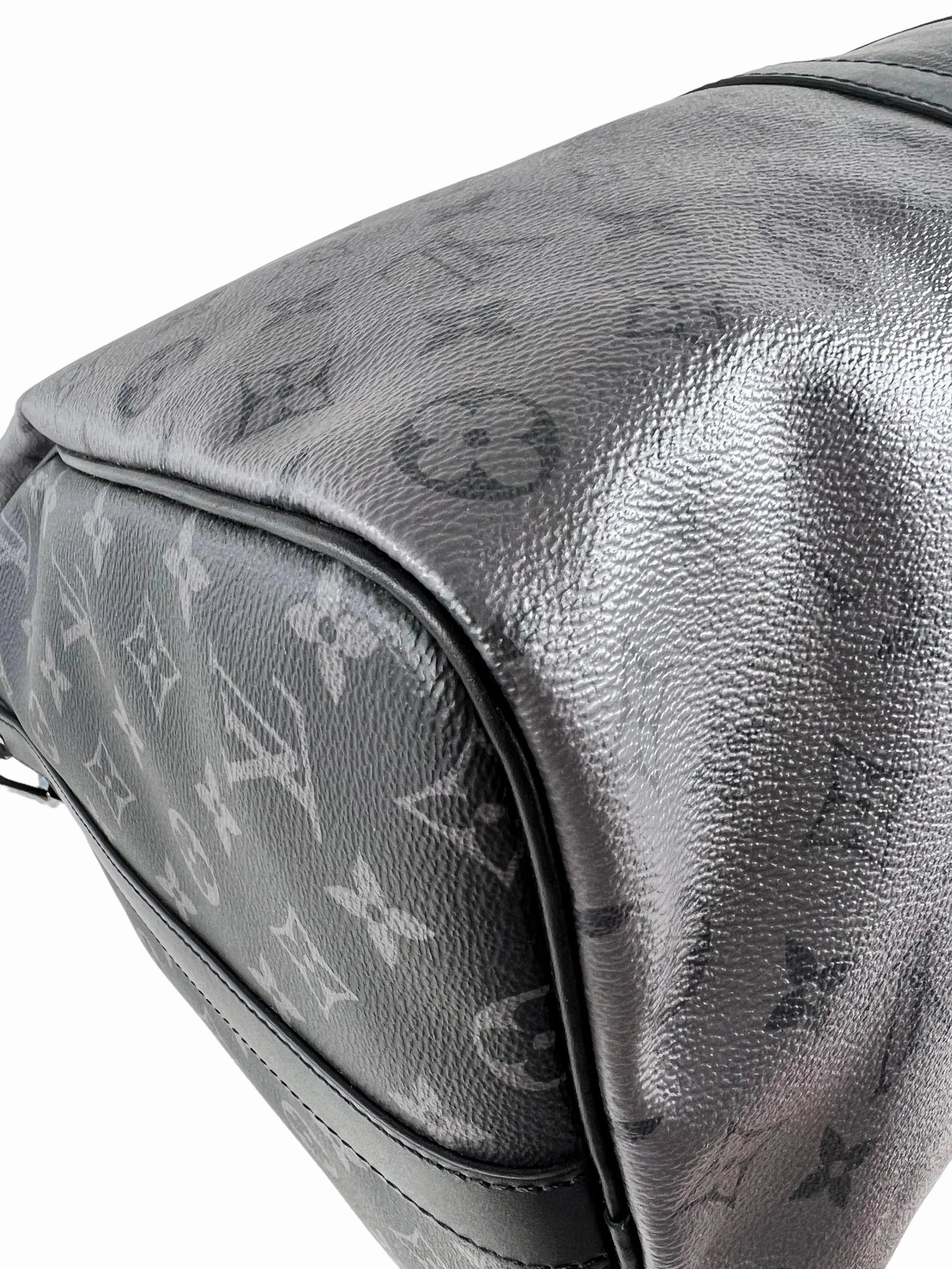 Louis Vuitton Eclipse Reverse Monogram Canvas Keepall Bandouliere 50