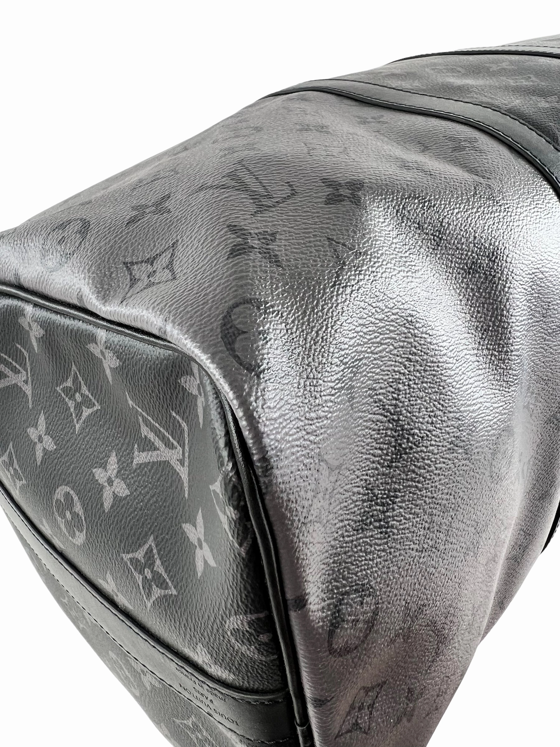 Louis Vuitton Eclipse Reverse Monogram Canvas Keepall Bandouliere 50