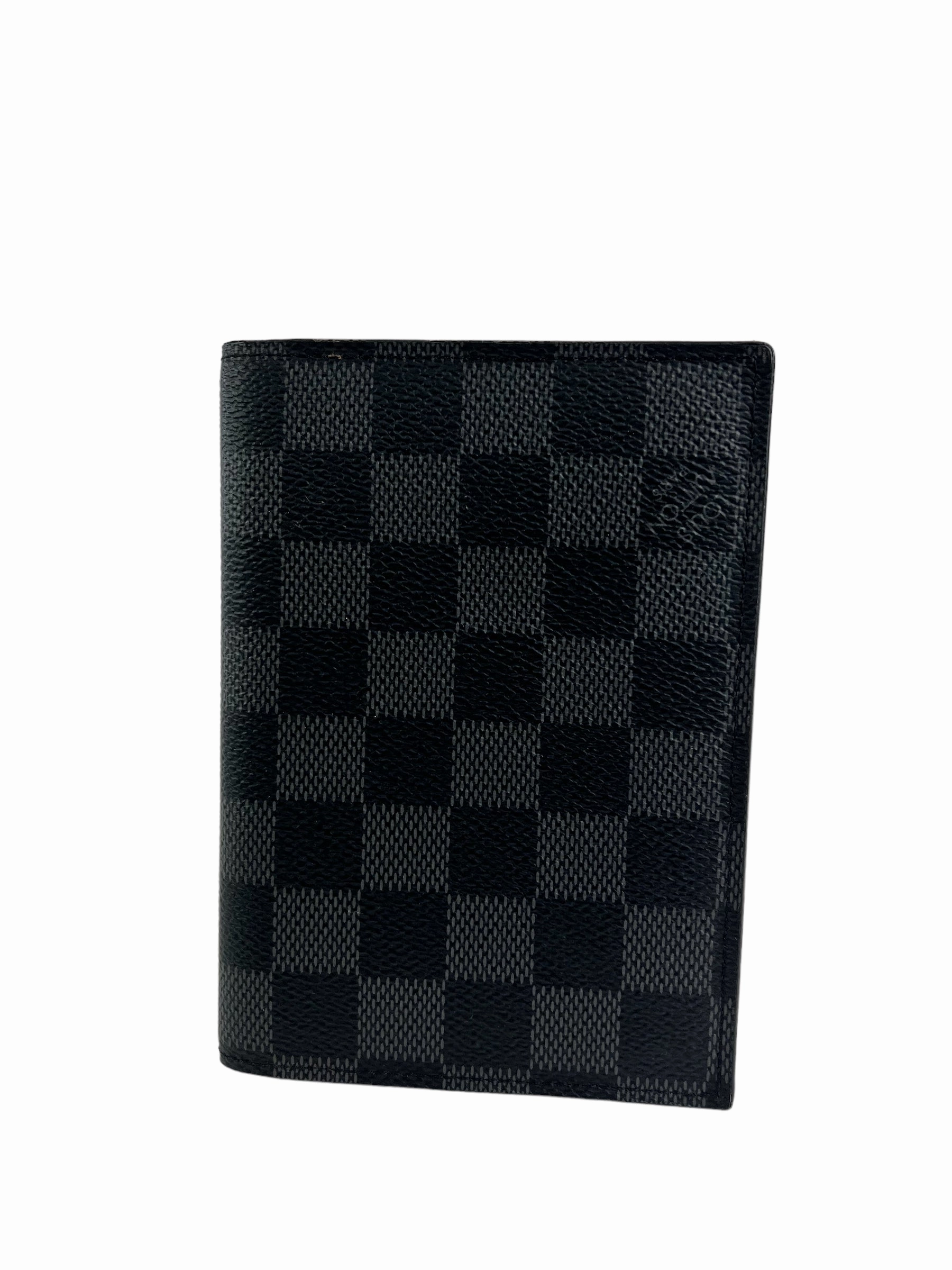 Louis Vuitton Graphite Canvas Passport Cover