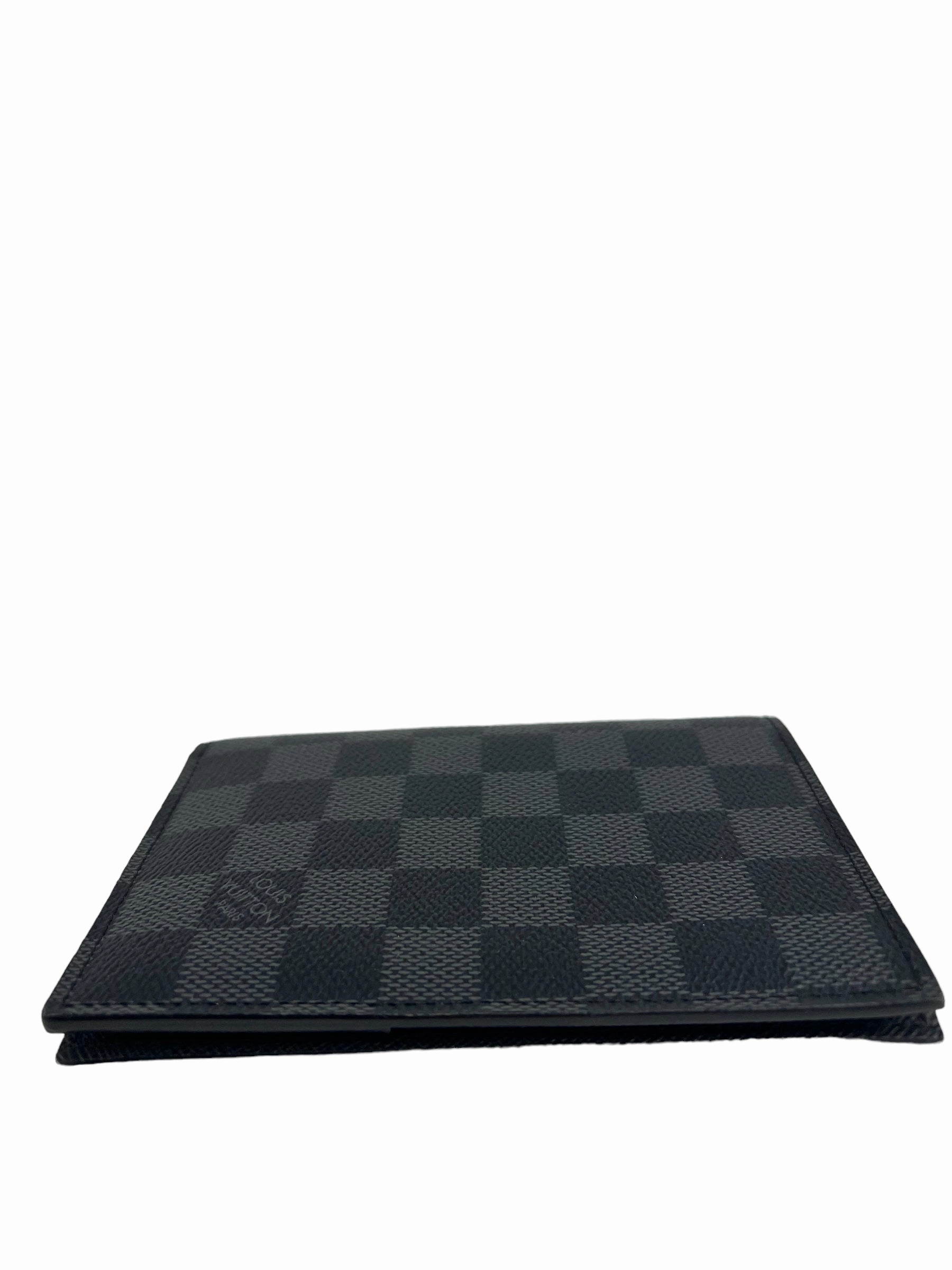 Louis Vuitton Graphite Canvas Passport Cover