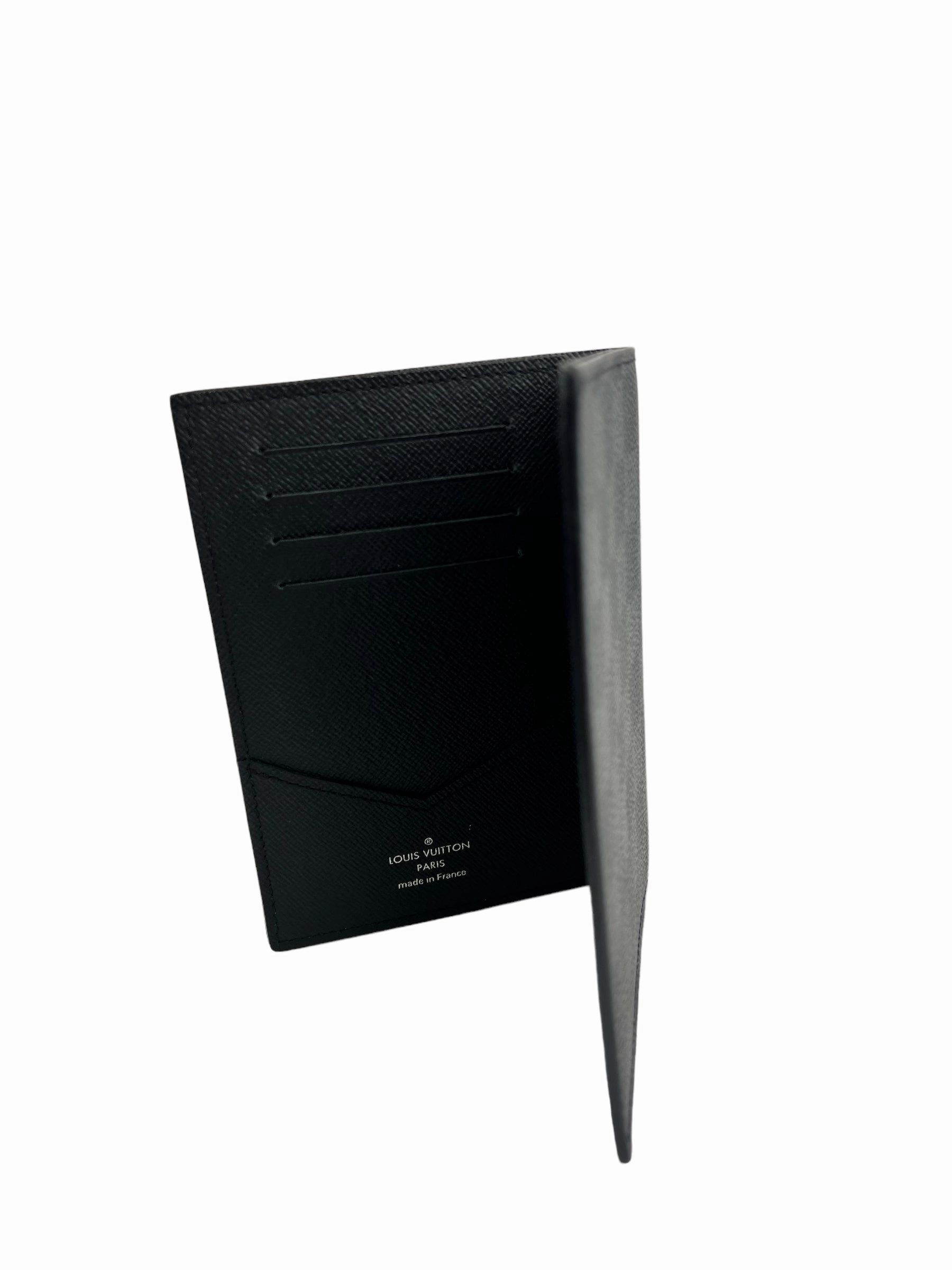 Louis Vuitton Graphite Canvas Passport Cover