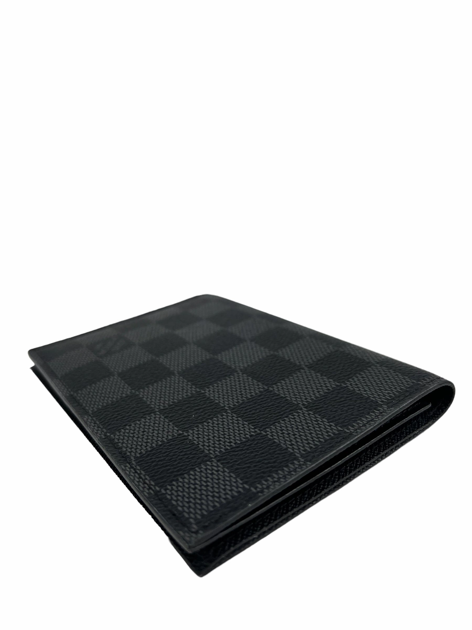 Louis Vuitton Graphite Canvas Passport Cover