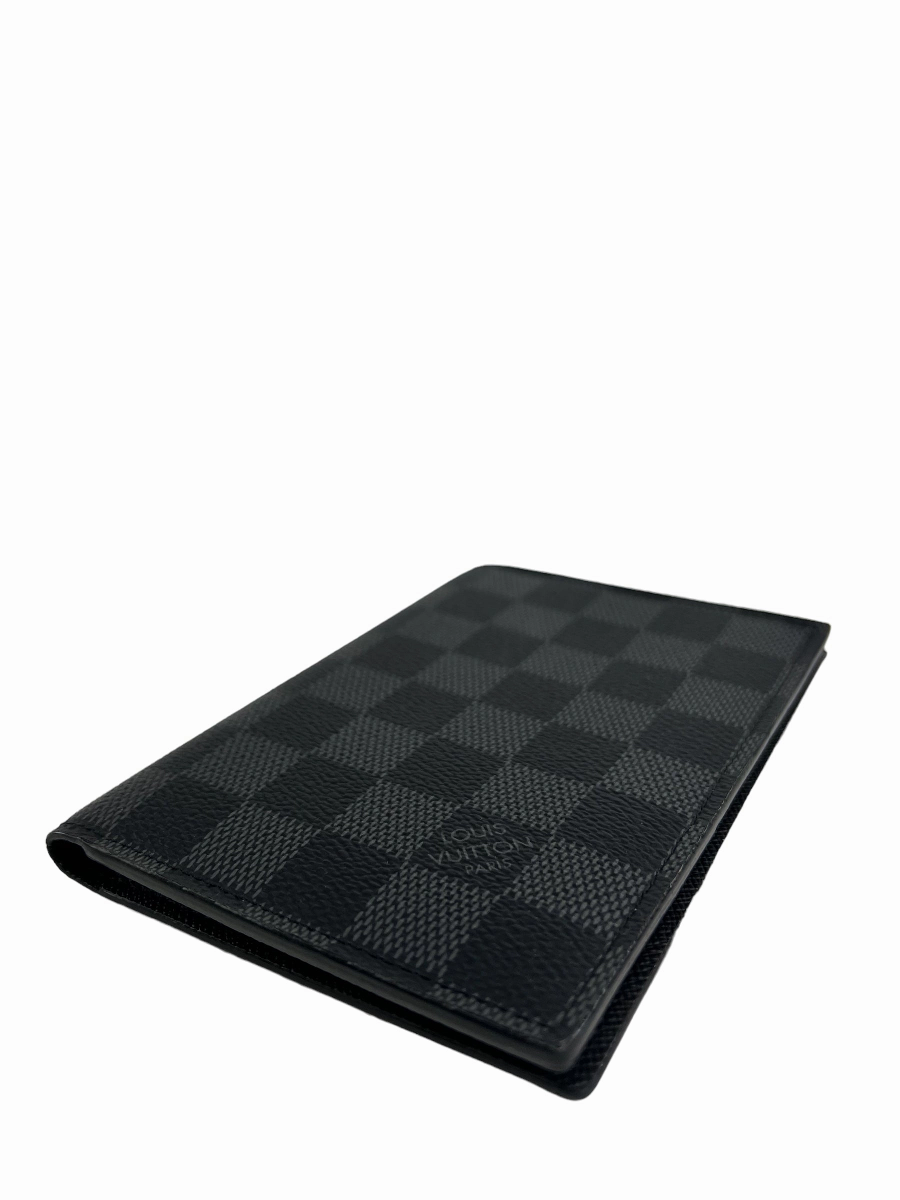 Louis Vuitton Graphite Canvas Passport Cover