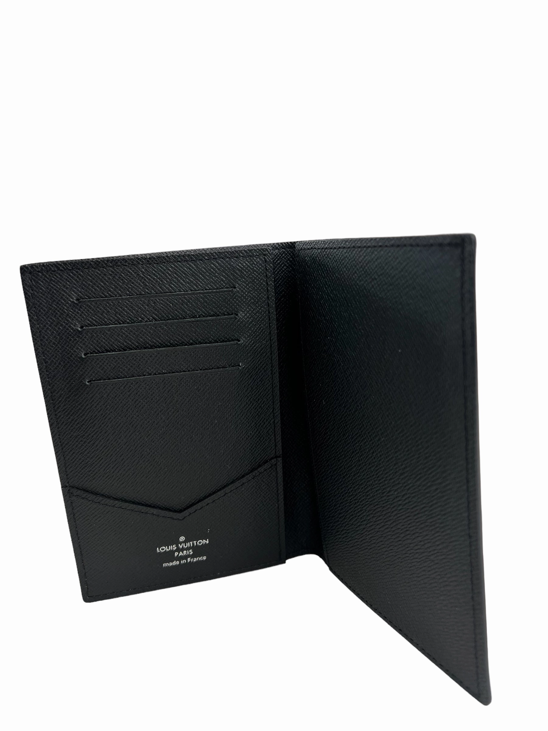 Louis Vuitton Graphite Canvas Passport Cover
