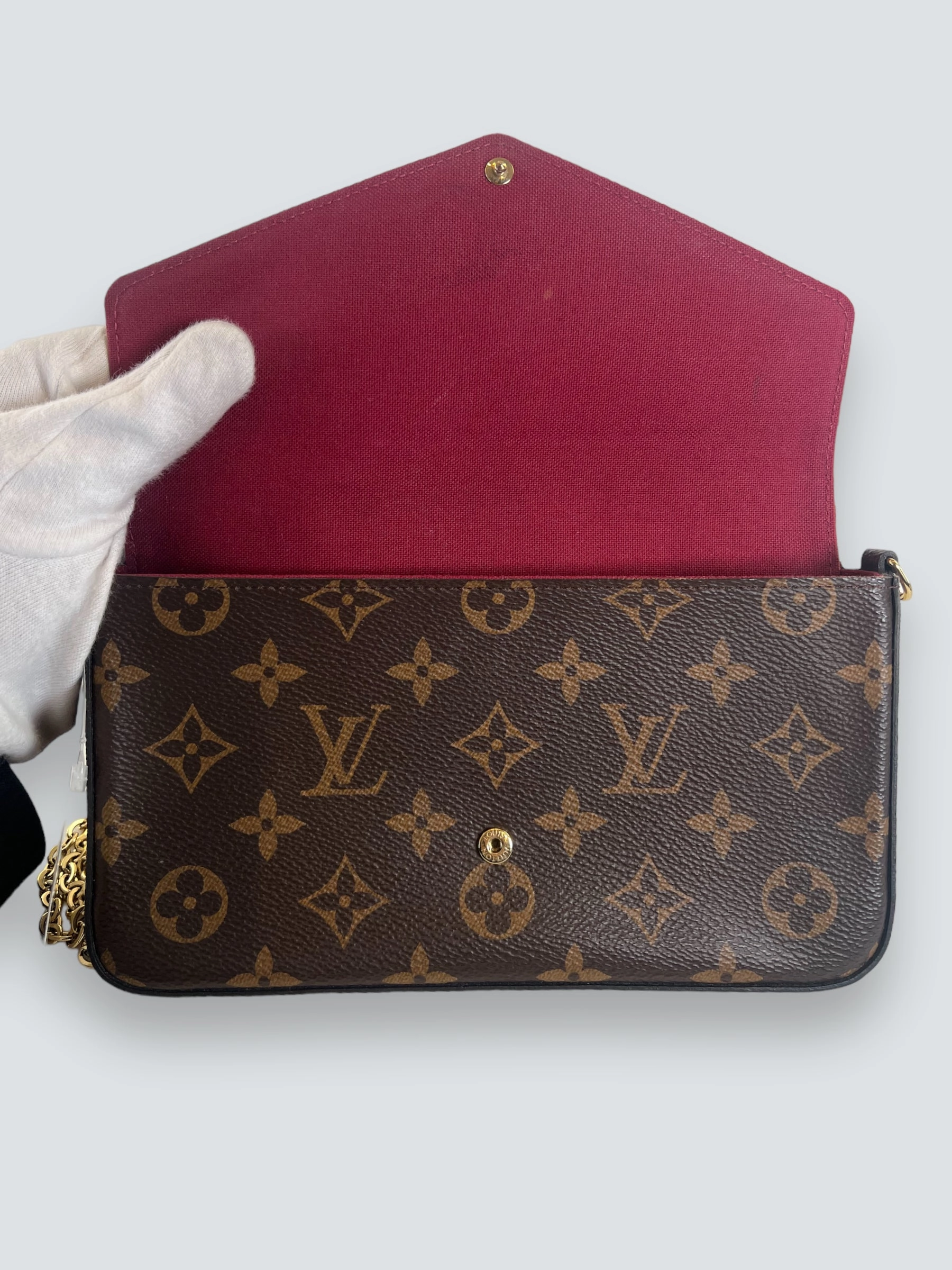 Louis Vuitton Monogram Canvas Felicie Crossbody