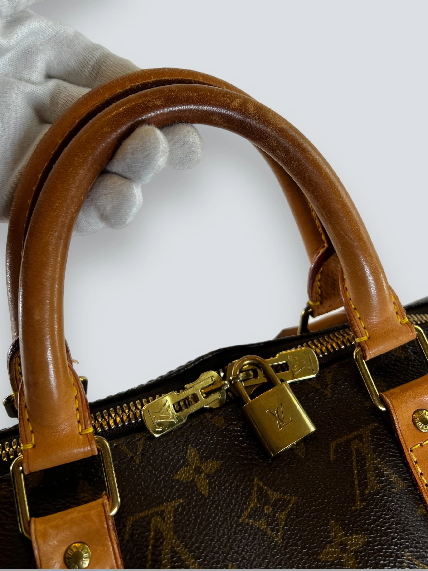 Louis Vuitton Monogram Canvas Keepall 50 Luggage