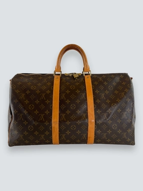 Louis Vuitton Monogram Canvas Keepall 50 Luggage