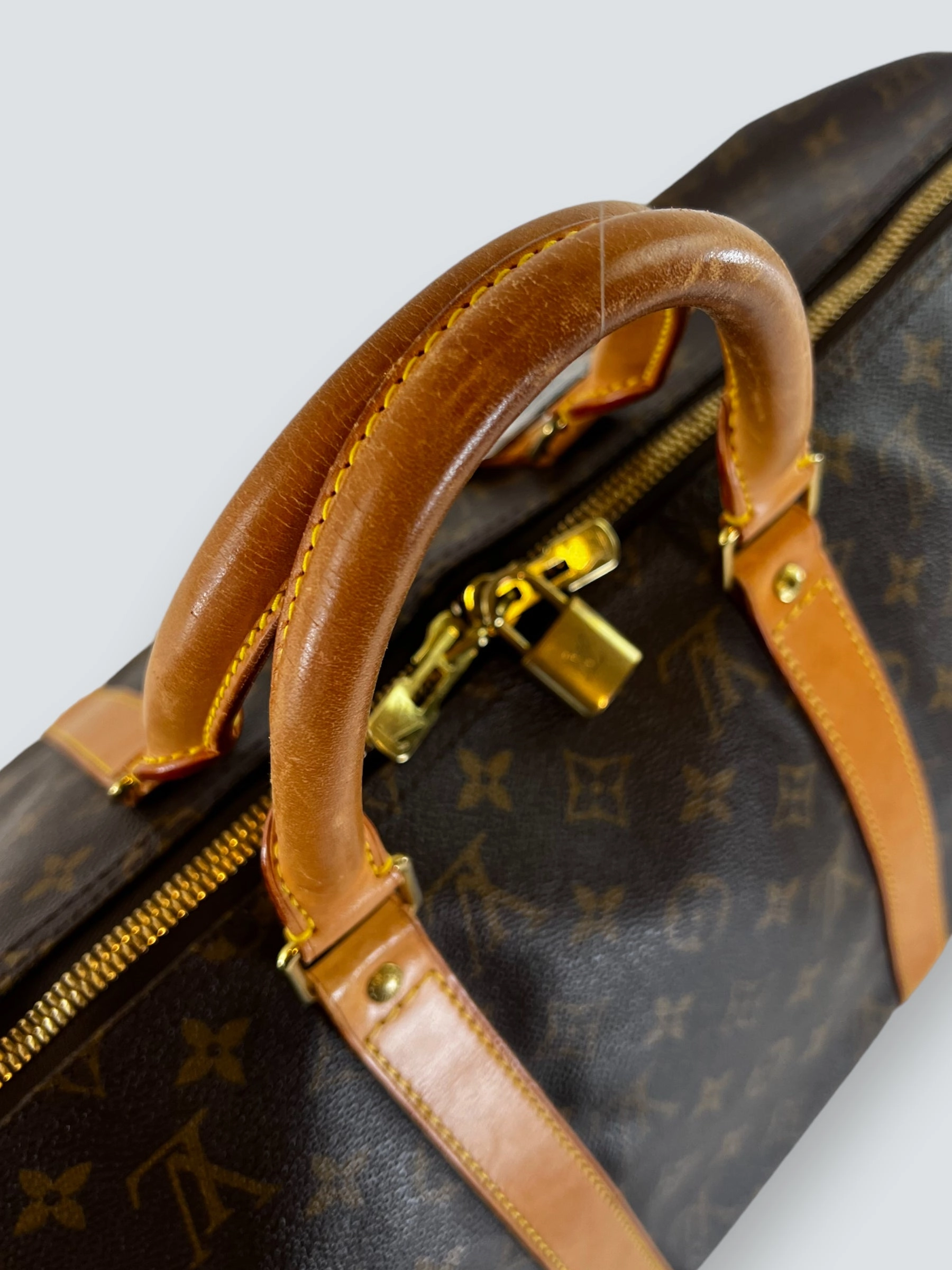 Louis Vuitton Monogram Canvas Keepall 50 Luggage