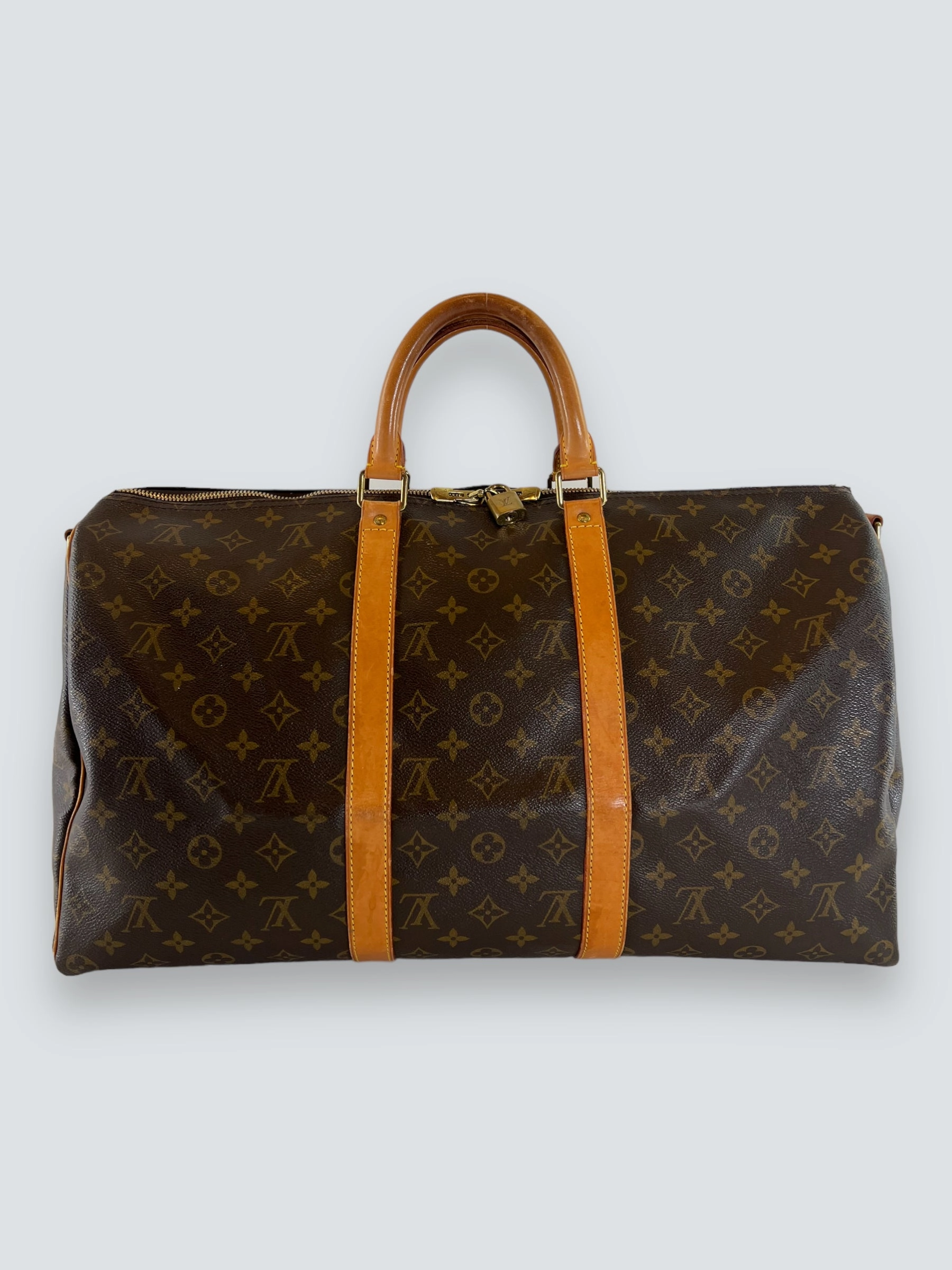 Louis Vuitton Monogram Canvas Keepall 50 Luggage