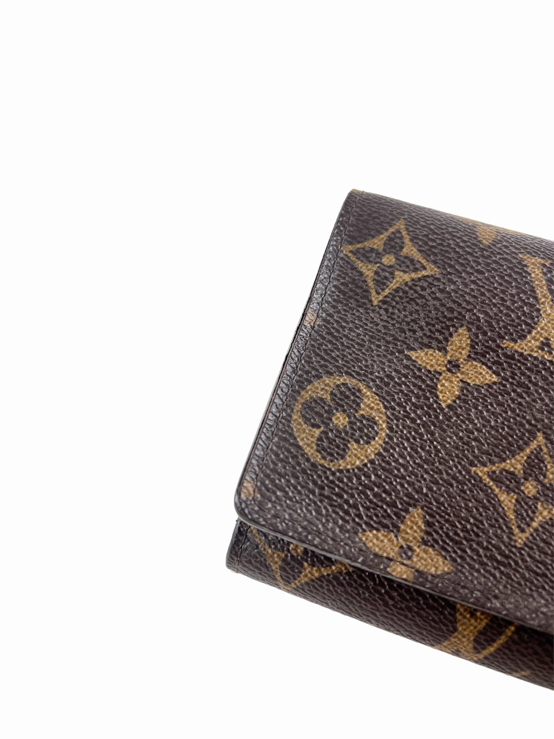 Louis Vuitton Monogram Canvas Limited Edition Trunk Print Wallet