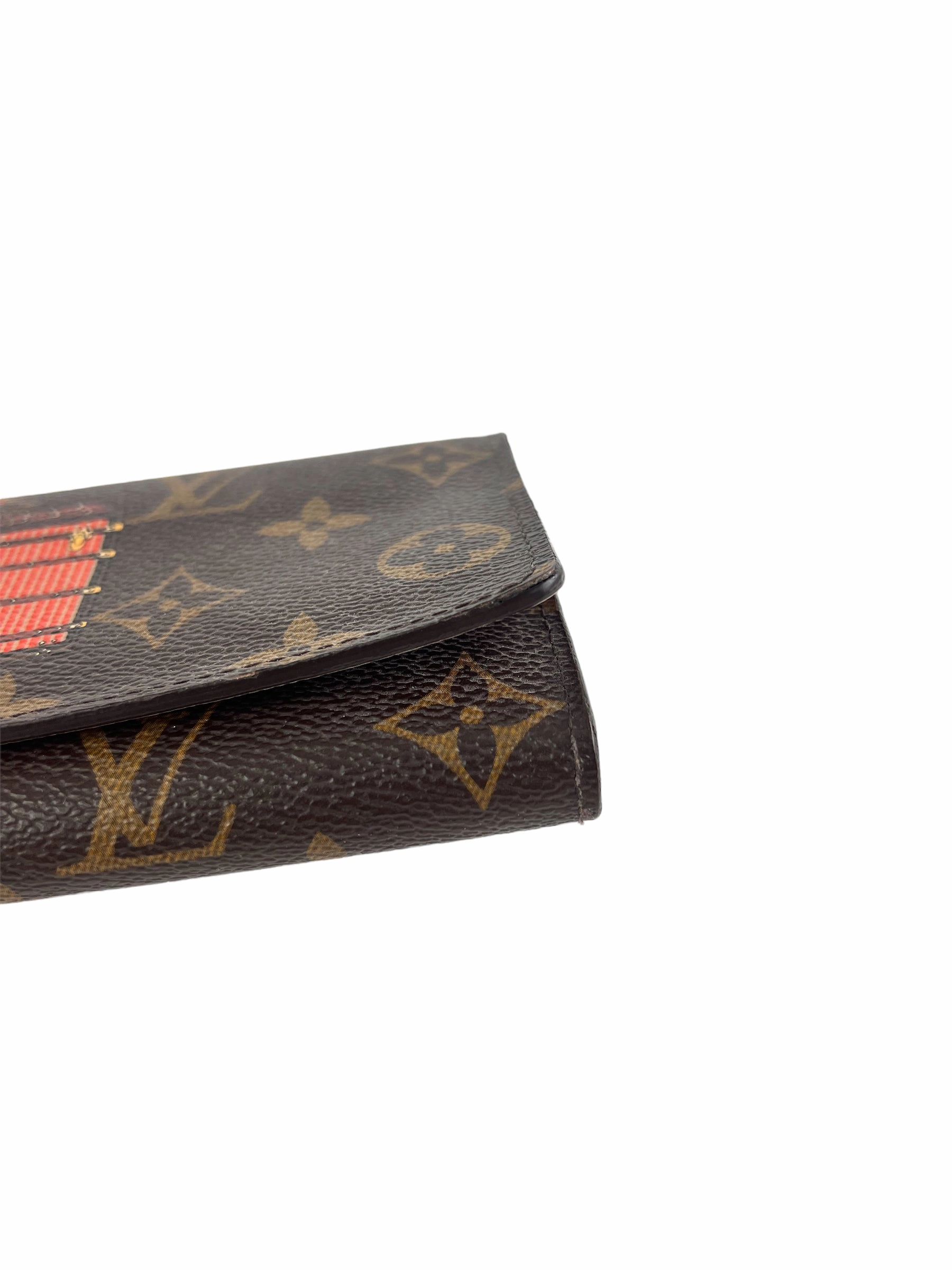 Louis Vuitton Monogram Canvas Limited Edition Trunk Print Wallet
