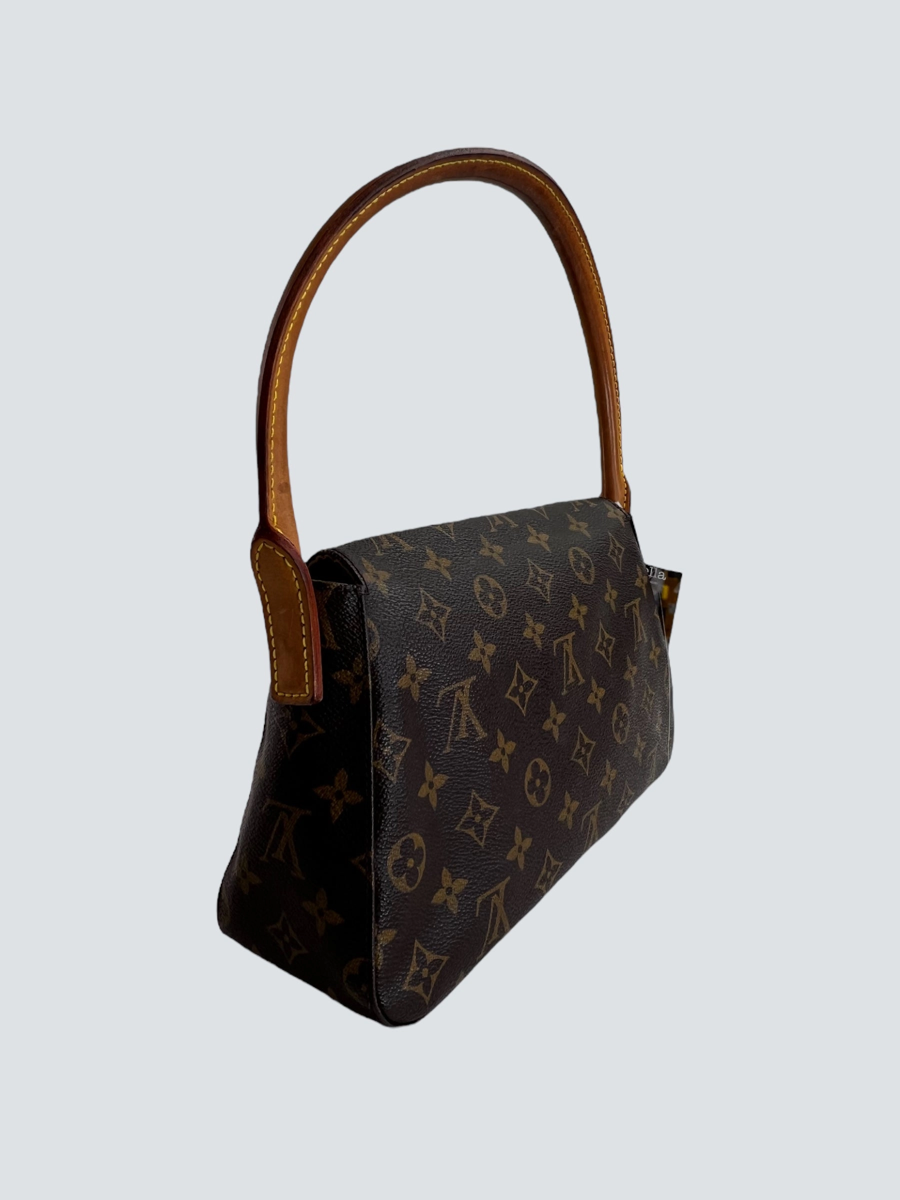 Louis Vuitton Monogram Canvas Looping Shoulder Handbag