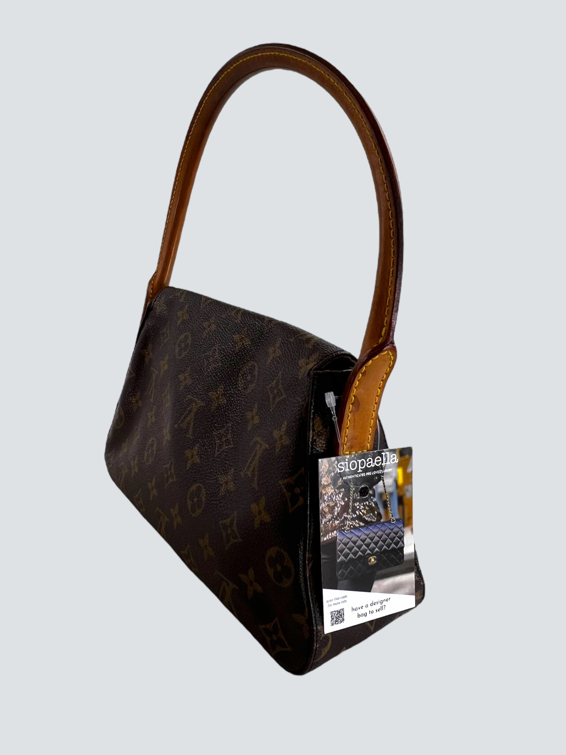 Louis Vuitton Monogram Canvas Looping Shoulder Handbag