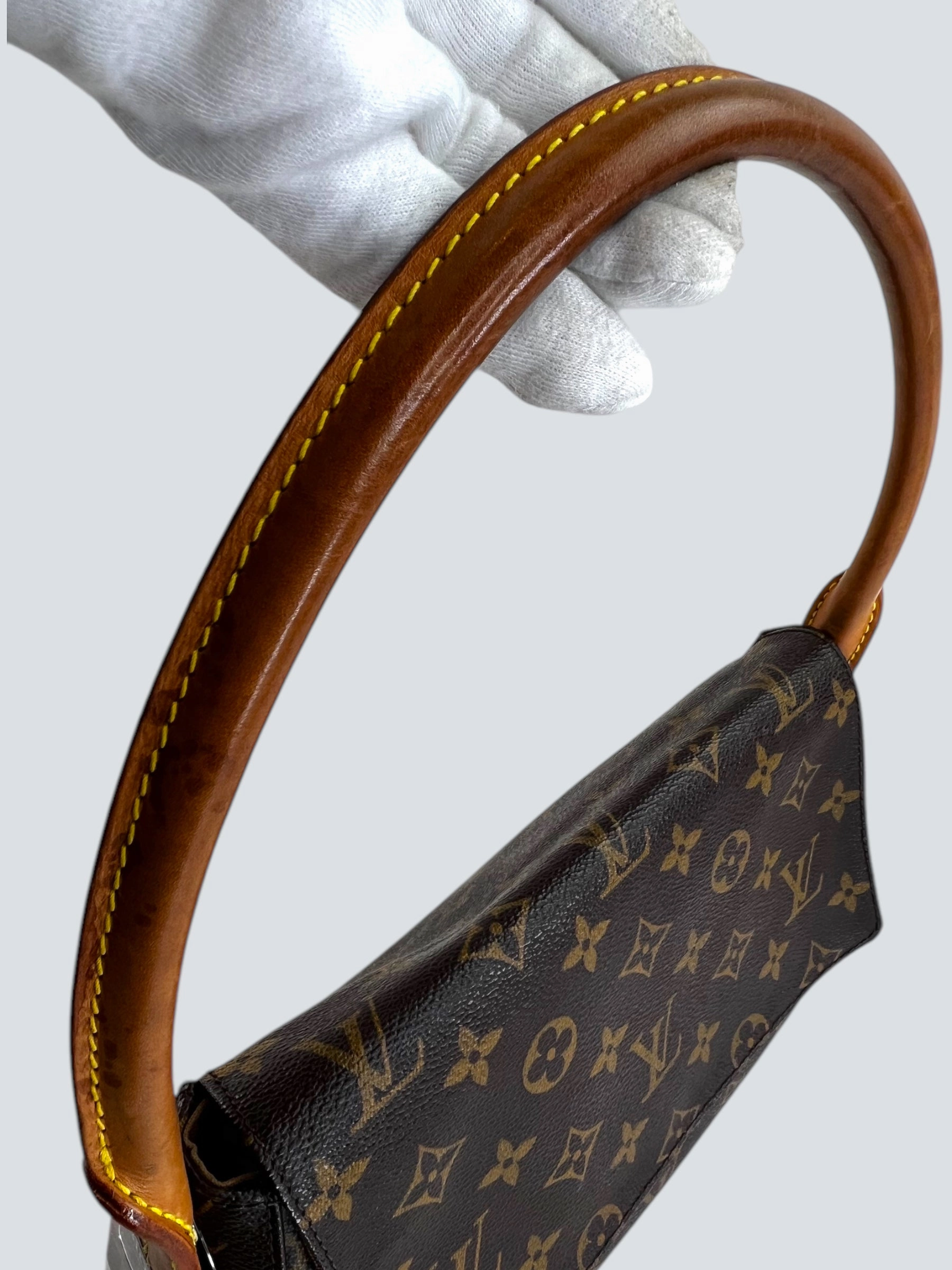 Louis Vuitton Monogram Canvas Looping Shoulder Handbag