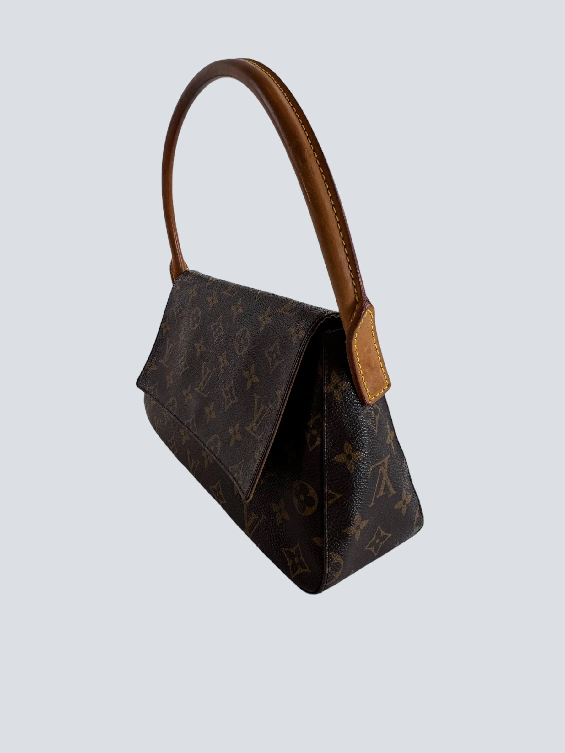 Louis Vuitton Monogram Canvas Looping Shoulder Handbag