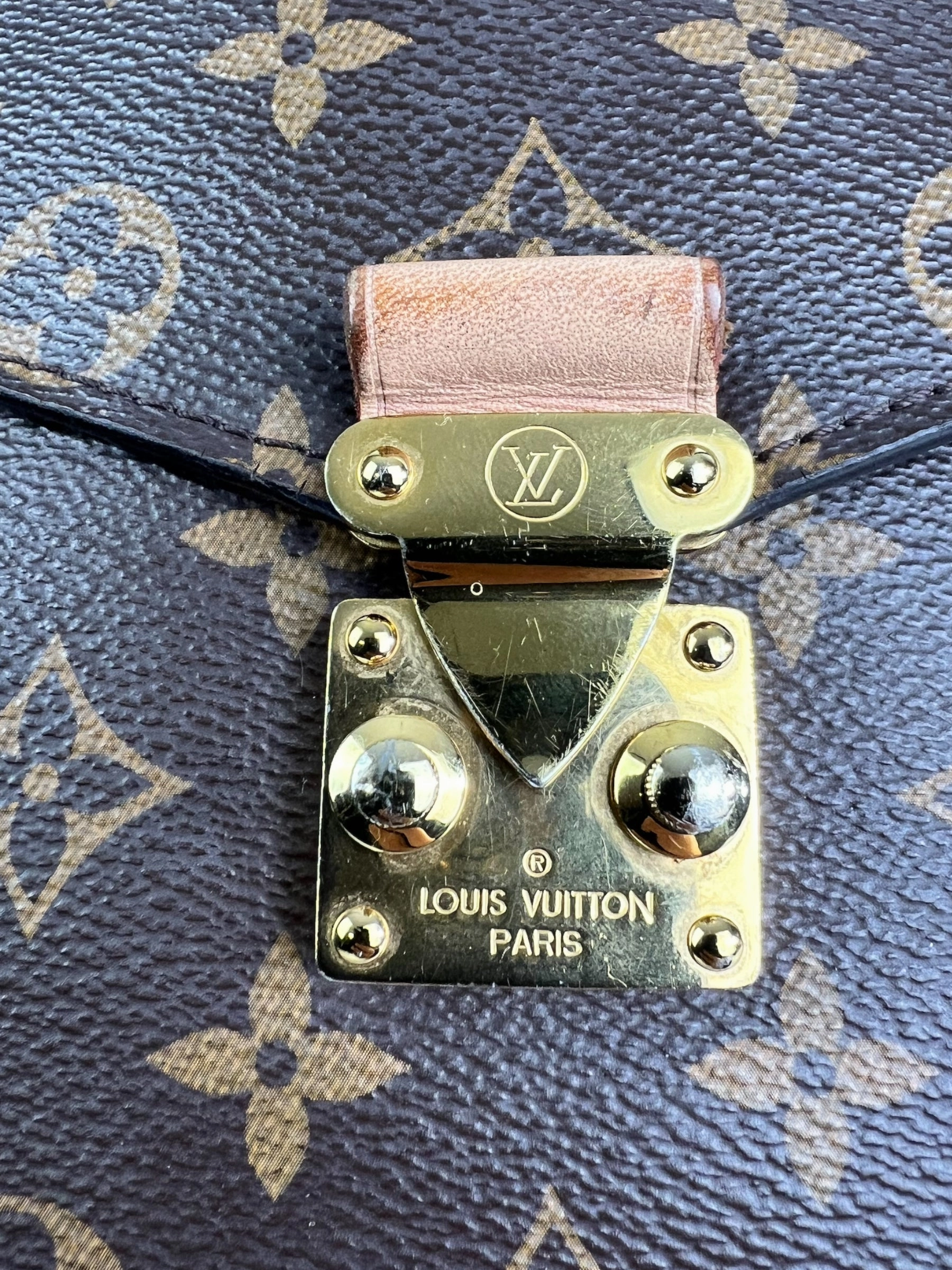 Louis Vuitton Monogram Canvas Pochette Metis Crossbody