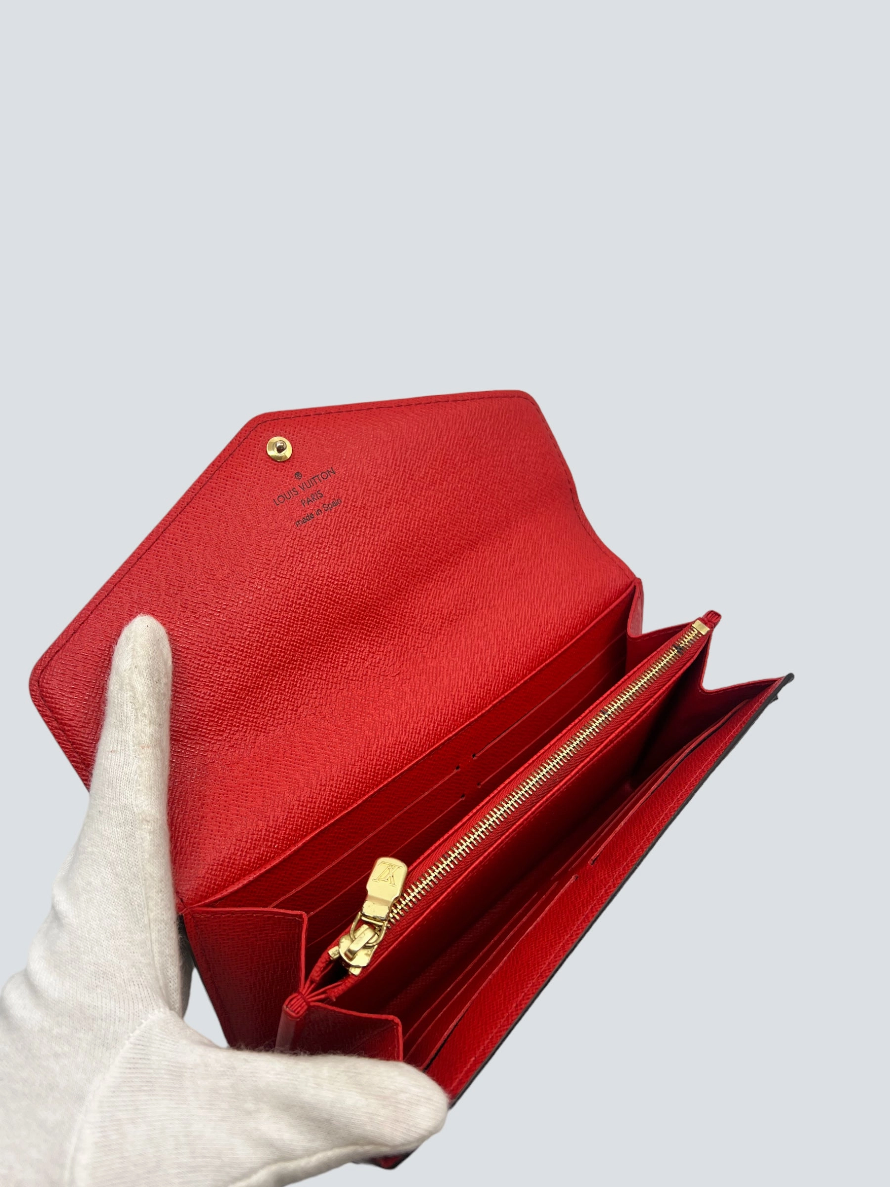 Louis Vuitton Monogram Canvas Sarah Wallet