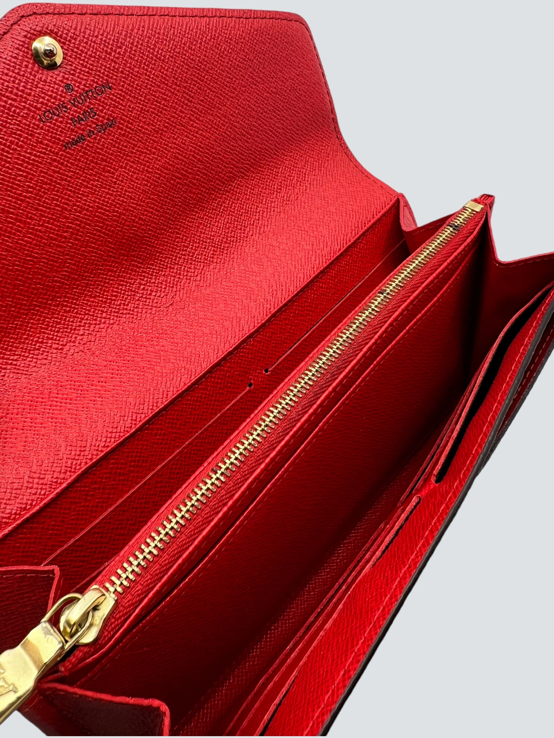 Louis Vuitton Monogram Canvas Sarah Wallet