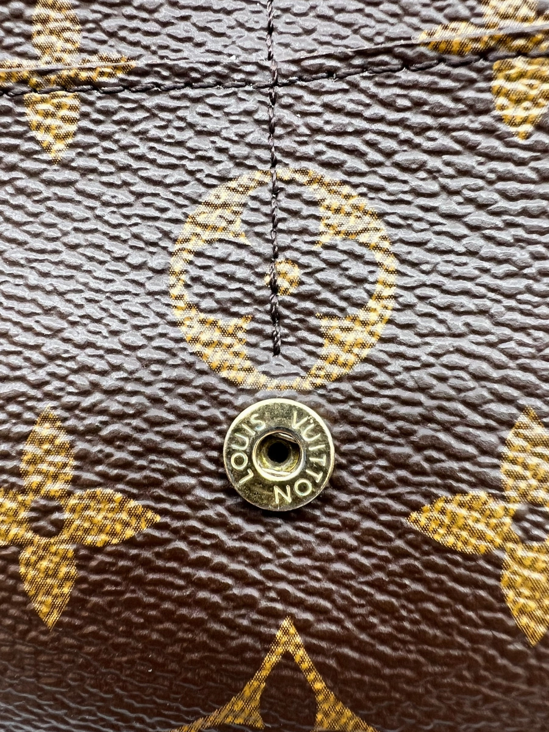 Louis Vuitton Monogram Canvas Sarah Wallet