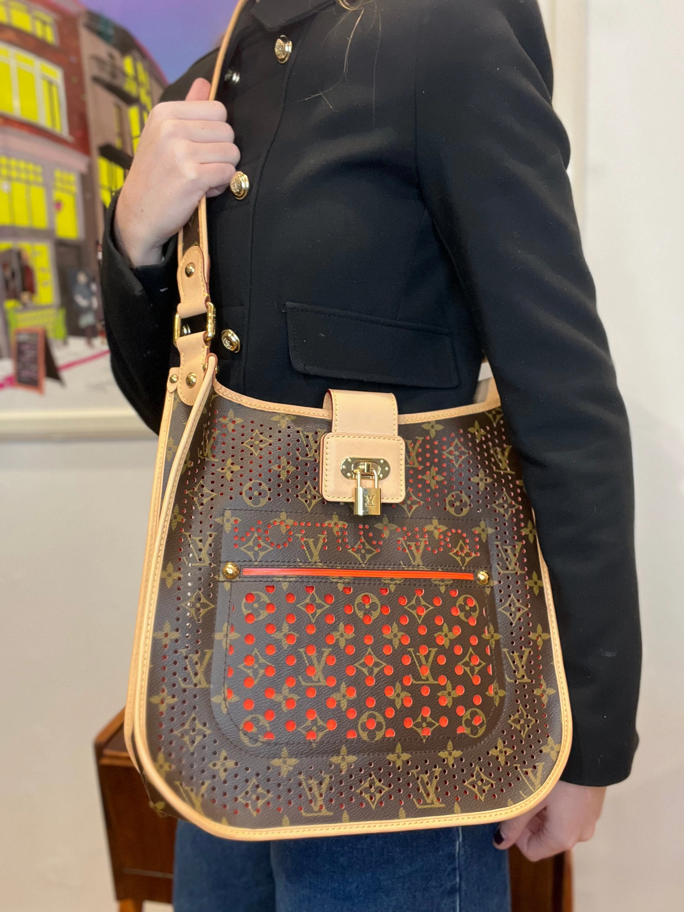 Louis Vuitton Monogram Perforated Canvas Musette Crossbody