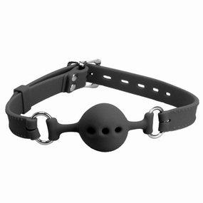 Love in Leather Petite Breathable Ball Gag