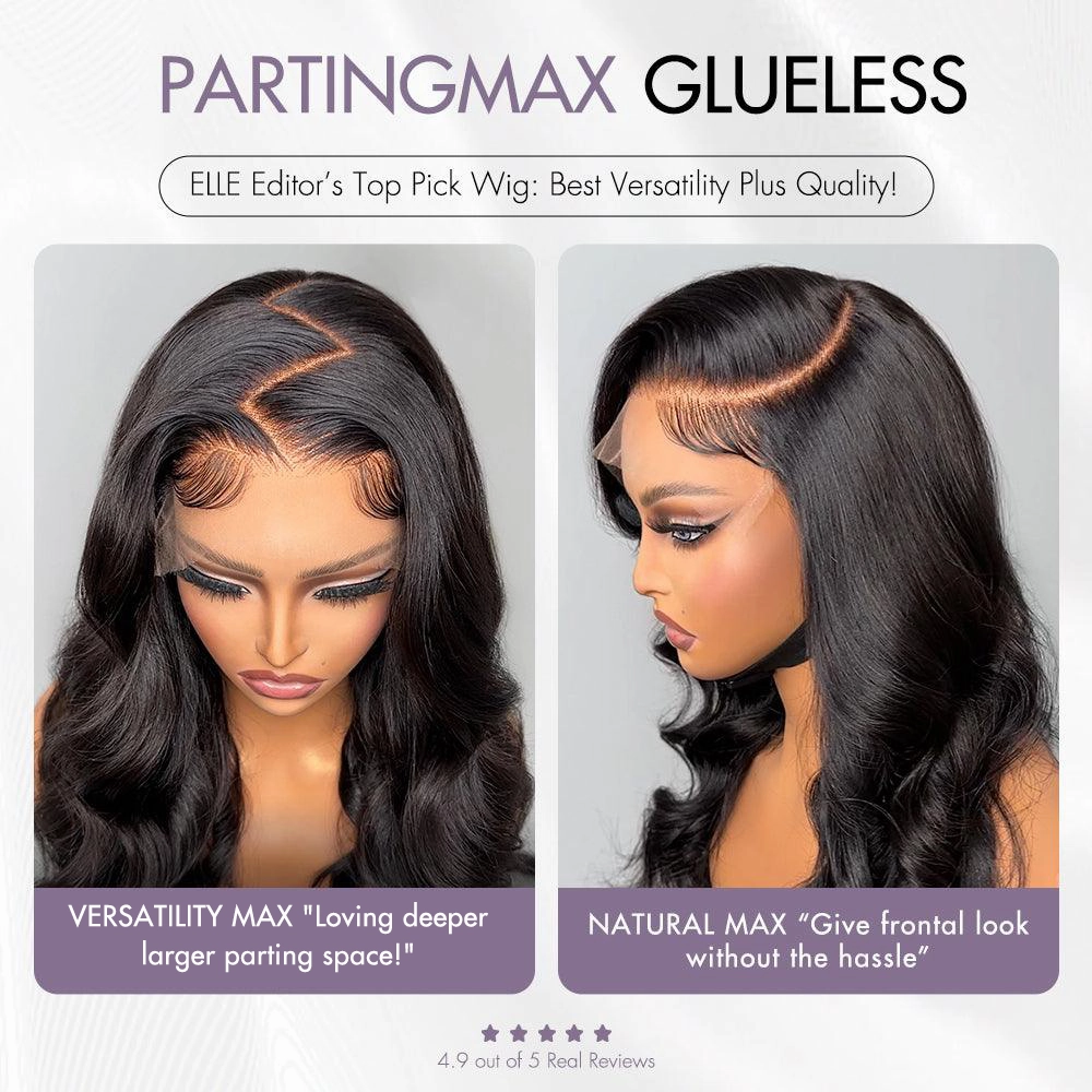 Luvme Hair PartingMax Glueless Wig Loose Body Wave 7x6 Closure HD Lace Pre Cut & Plucked & Bleached Ready to Go
