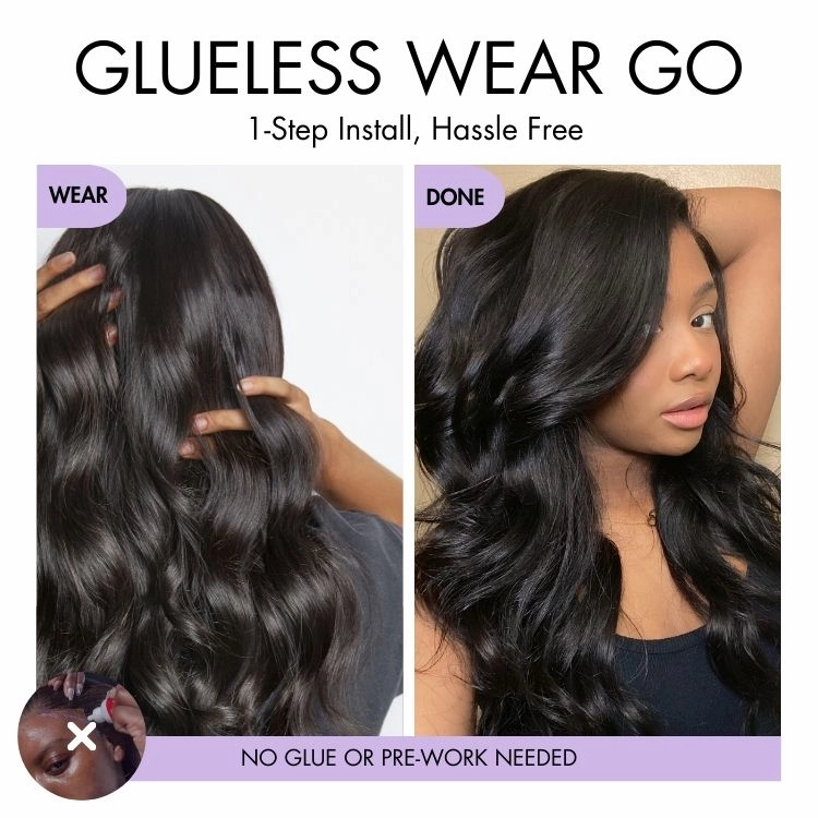 Luvme Hair PartingMax Glueless Wig Loose Body Wave 7x6 Closure HD Lace Pre Cut & Plucked & Bleached Ready to Go