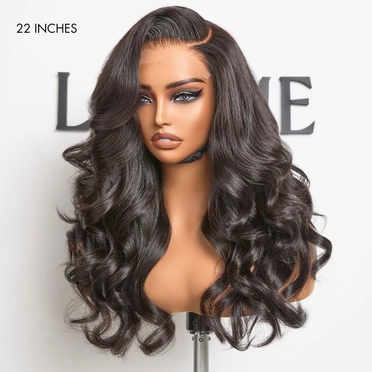 Luvme Hair PartingMax Glueless Wig Loose Body Wave 7x6 Closure HD Lace Pre Cut & Plucked & Bleached Ready to Go