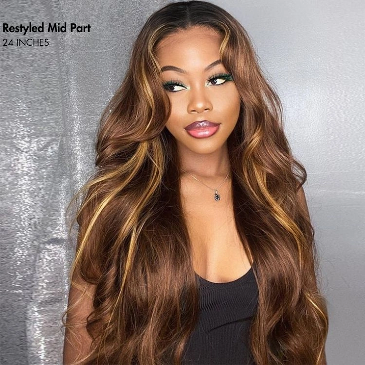 Luvme Hair PartingMax Glueless Wig Loose Body Wave 7x6 Closure HD Lace Pre Cut & Plucked & Bleached Ready to Go