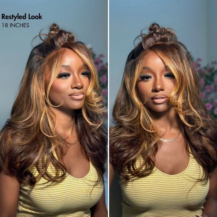 Luvme Hair PartingMax Glueless Wig Loose Body Wave 7x6 Closure HD Lace Pre Cut & Plucked & Bleached Ready to Go