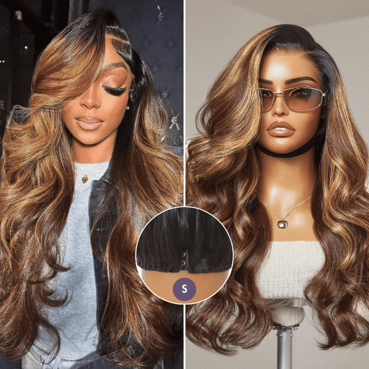 Luvme Hair PartingMax Glueless Wig Loose Body Wave 7x6 Closure HD Lace Pre Cut & Plucked & Bleached Ready to Go