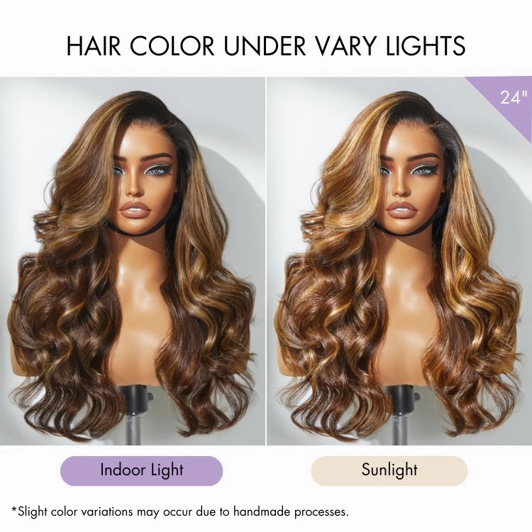 Luvme Hair PartingMax Glueless Wig Loose Body Wave 7x6 Closure HD Lace Pre Cut & Plucked & Bleached Ready to Go
